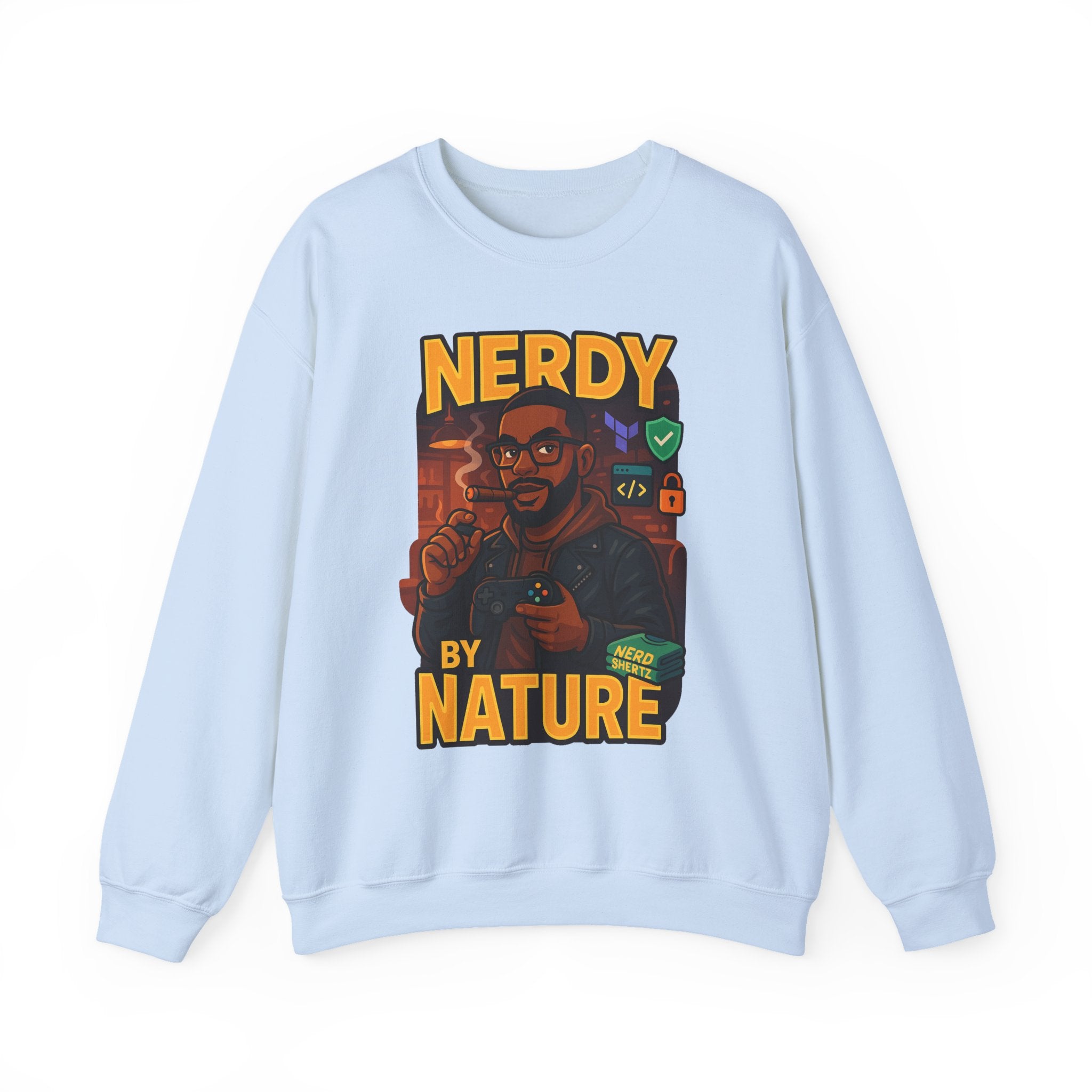 Nerdy by Nature Crewneck Sweatshirt