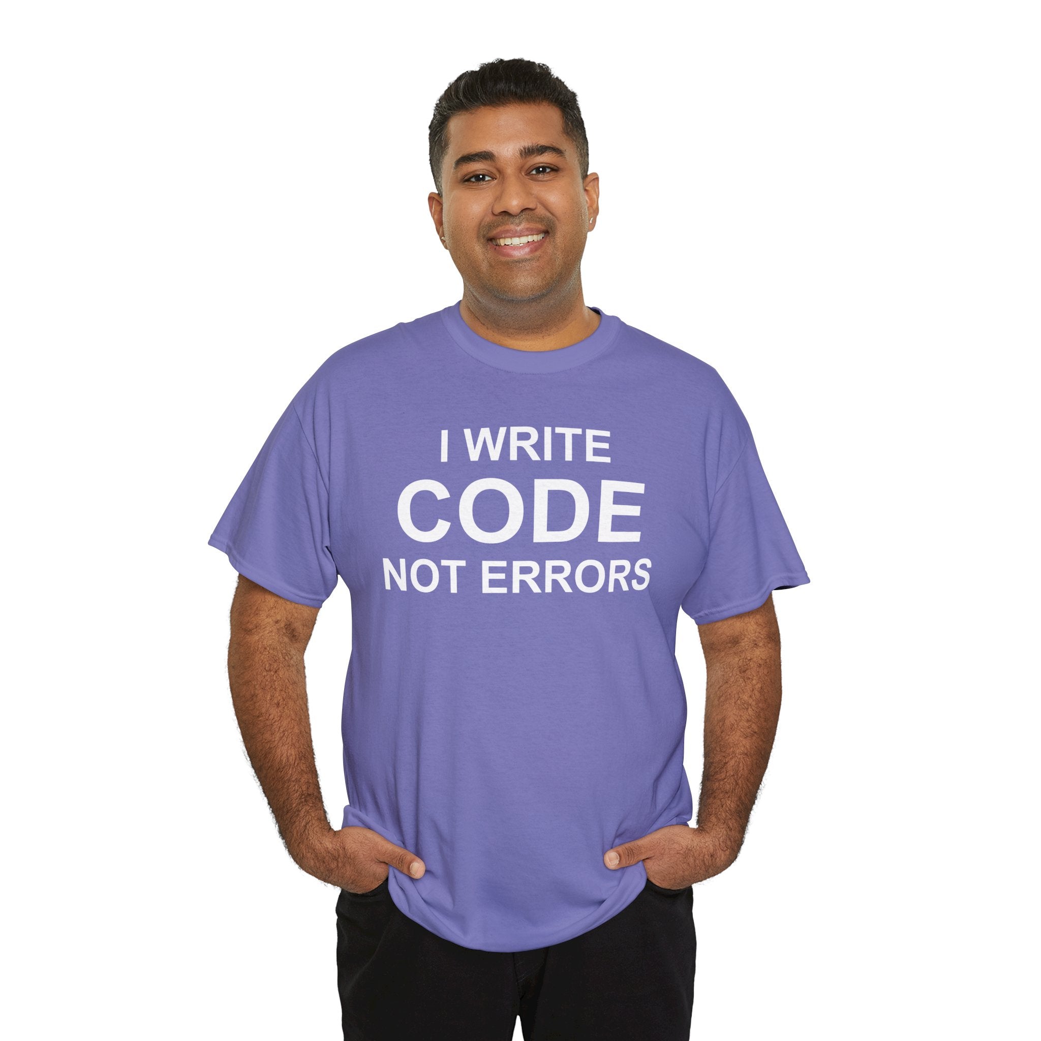 I Write Code Not Errors Tee