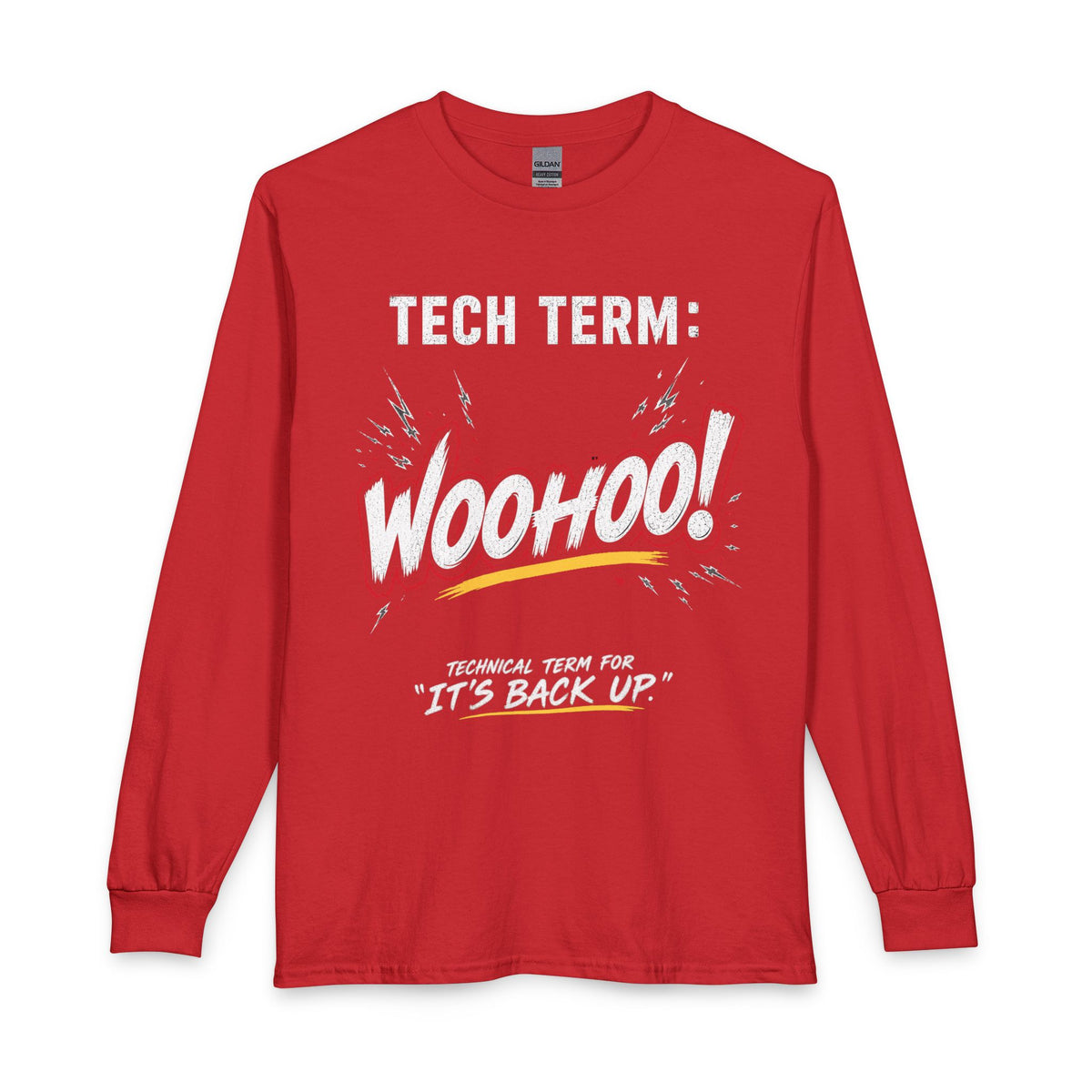 Tech Term WOOHOO Long Sleeve Tee