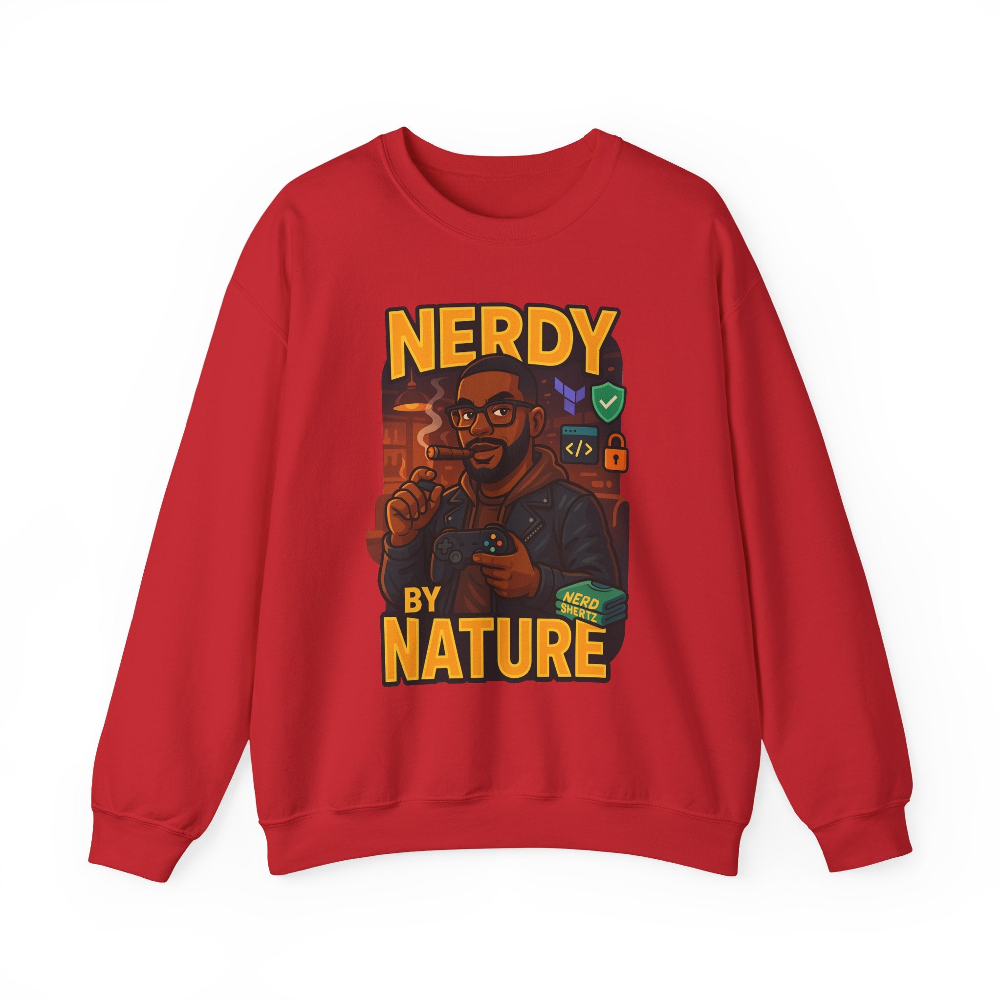 Nerdy by Nature Crewneck Sweatshirt