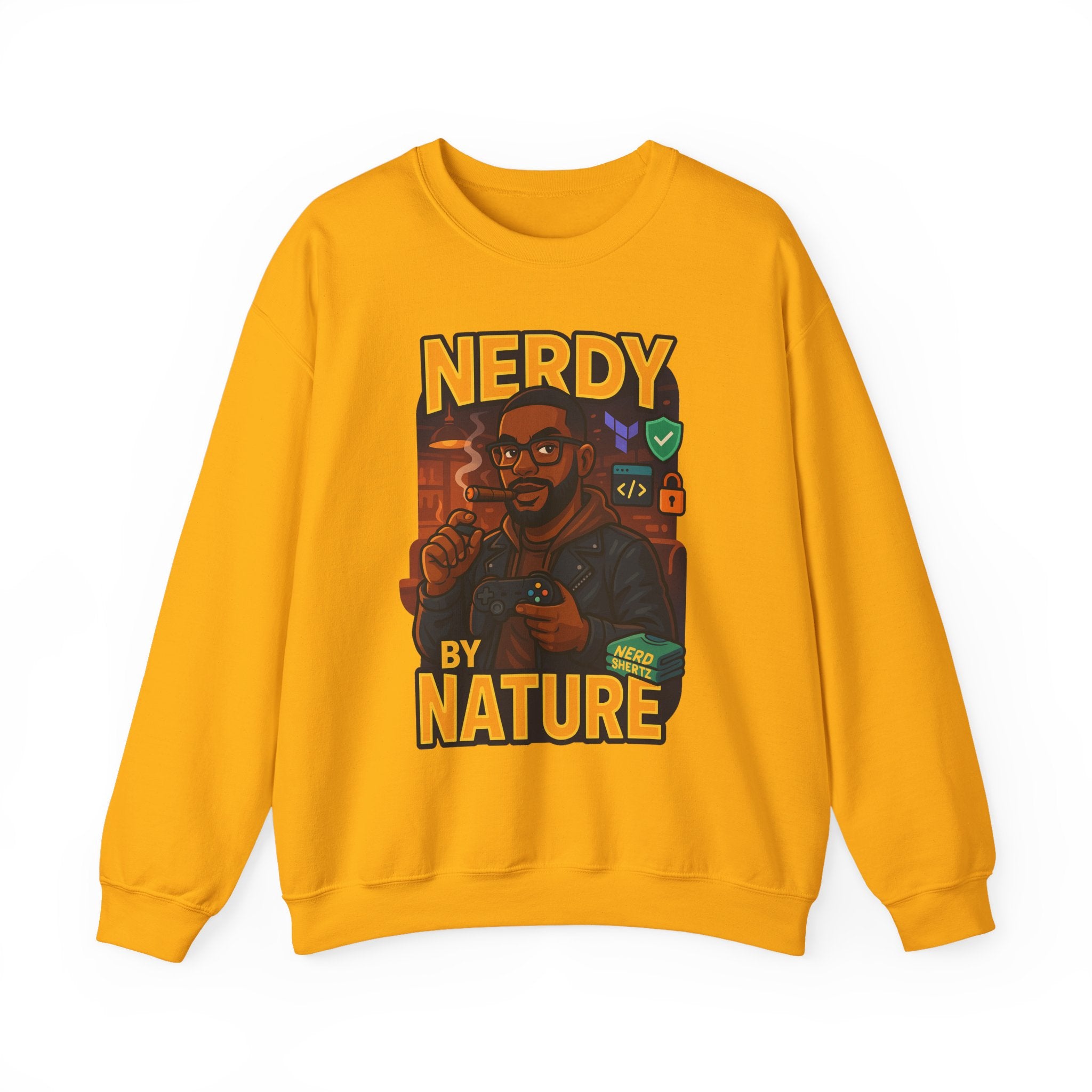 Nerdy by Nature Crewneck Sweatshirt