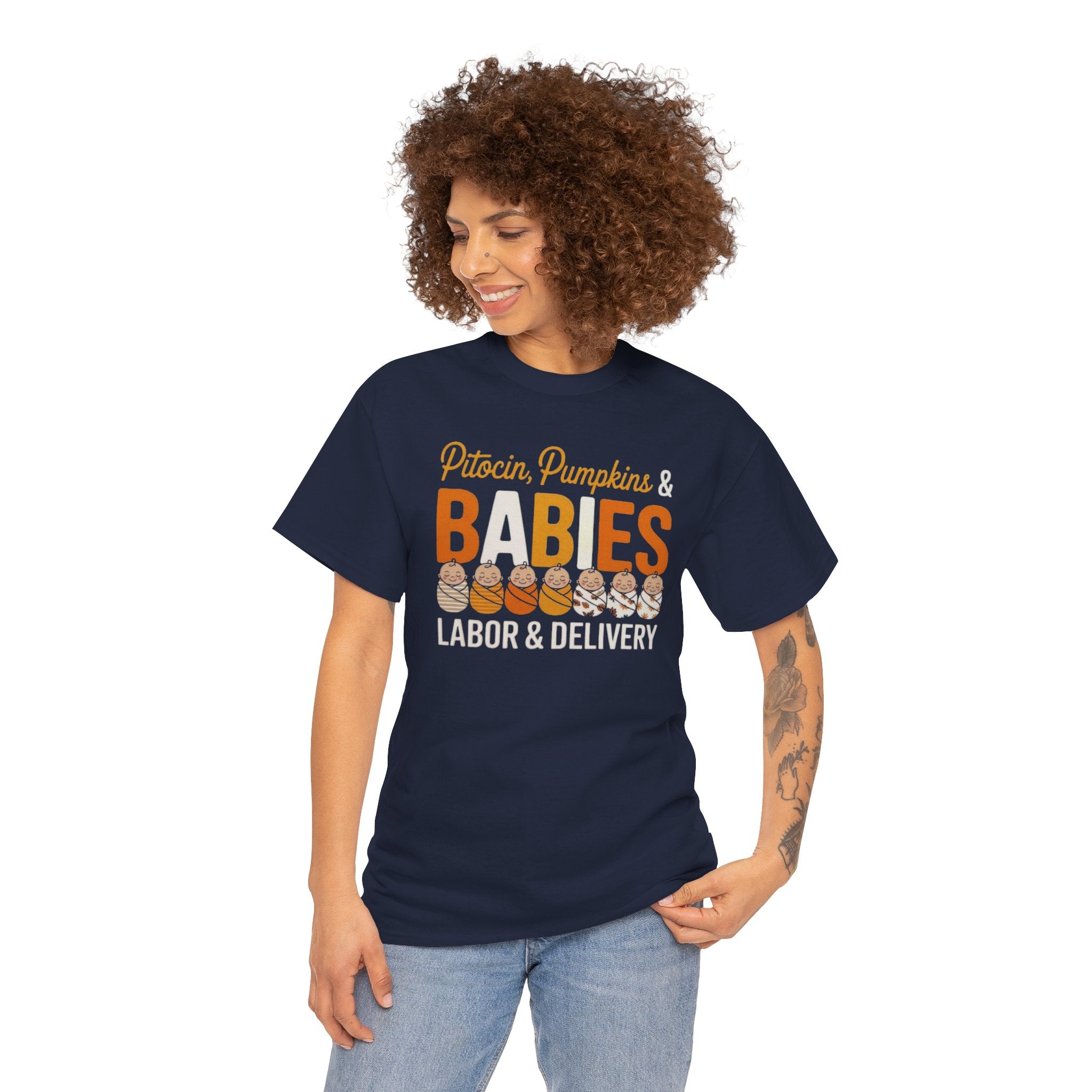 Pitocin, Pumpkins, and Babies Tee