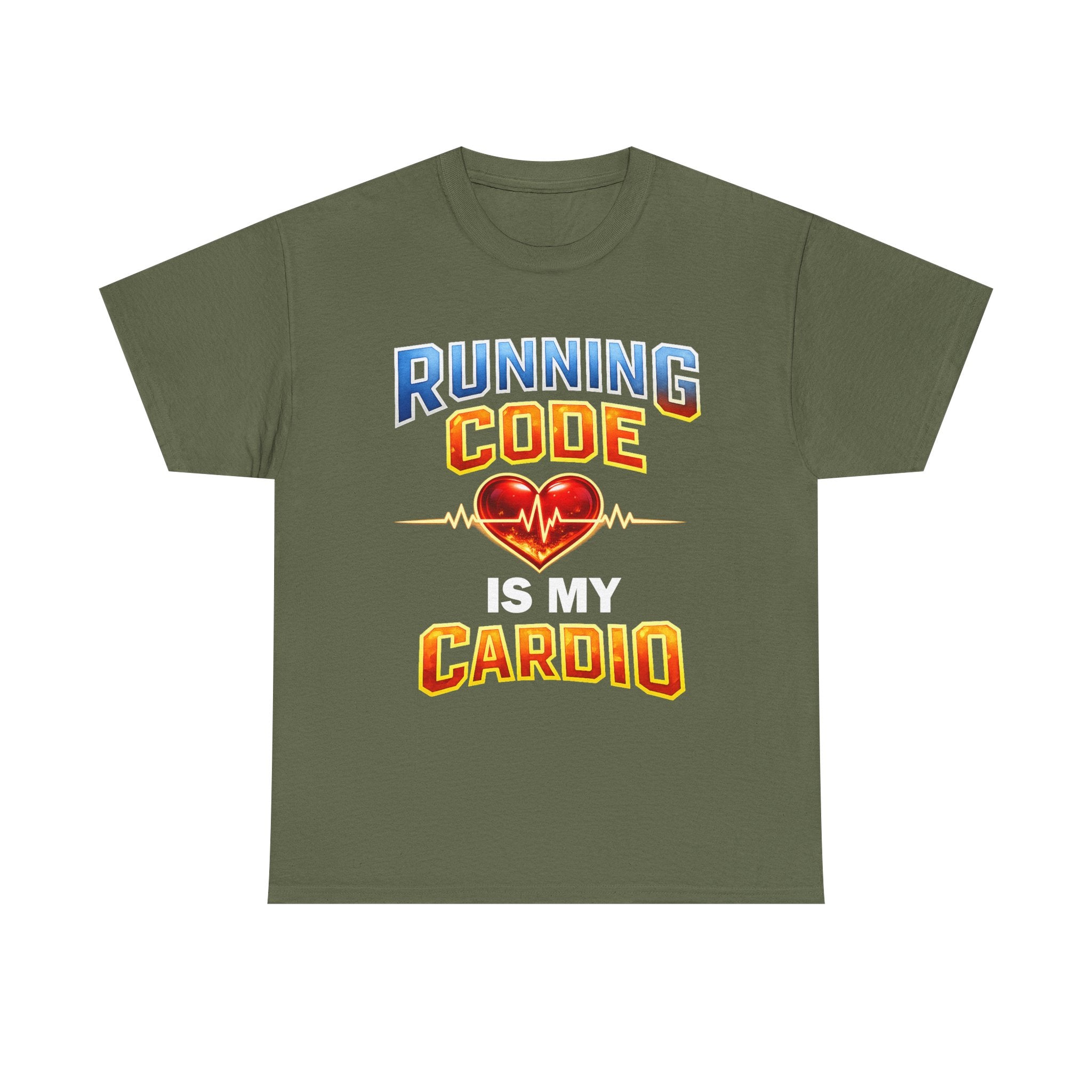Running Code Is My Cardio Tee