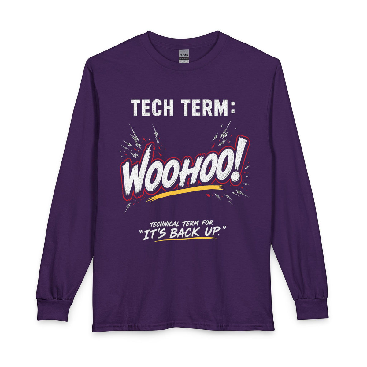 Tech Term WOOHOO Long Sleeve Tee