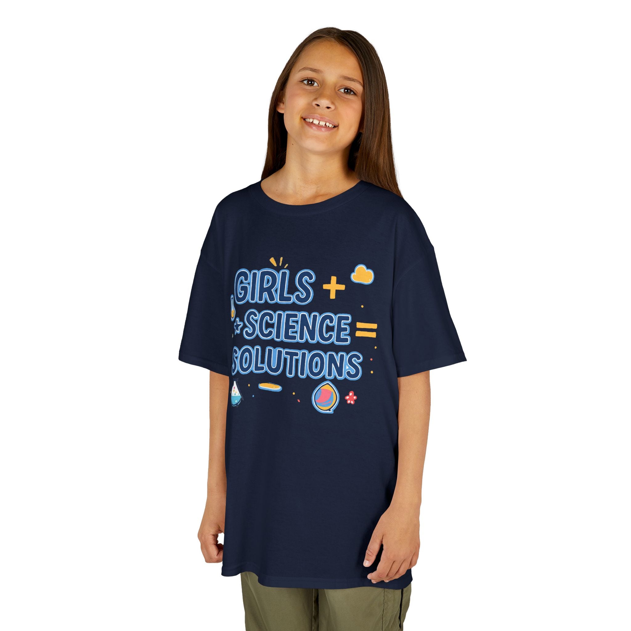 Girls + Science = Solutions Tee