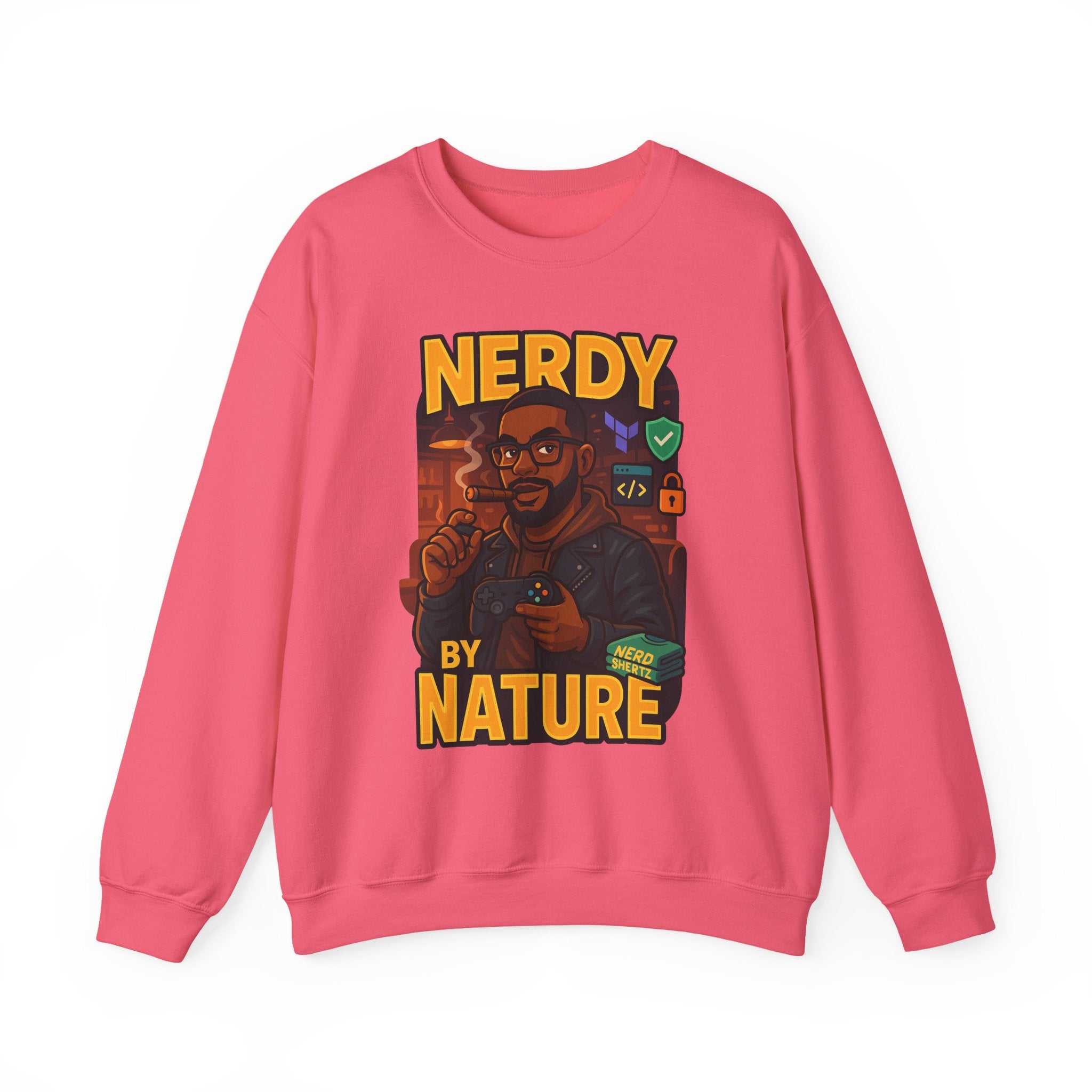 Nerdy by Nature Crewneck Sweatshirt