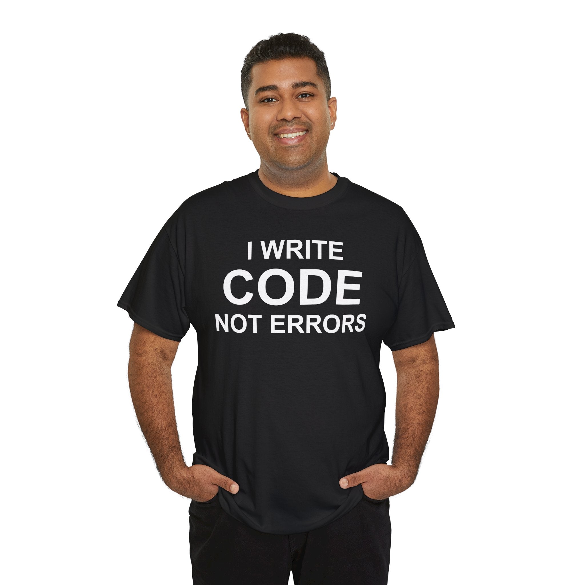 I Write Code Not Errors Tee
