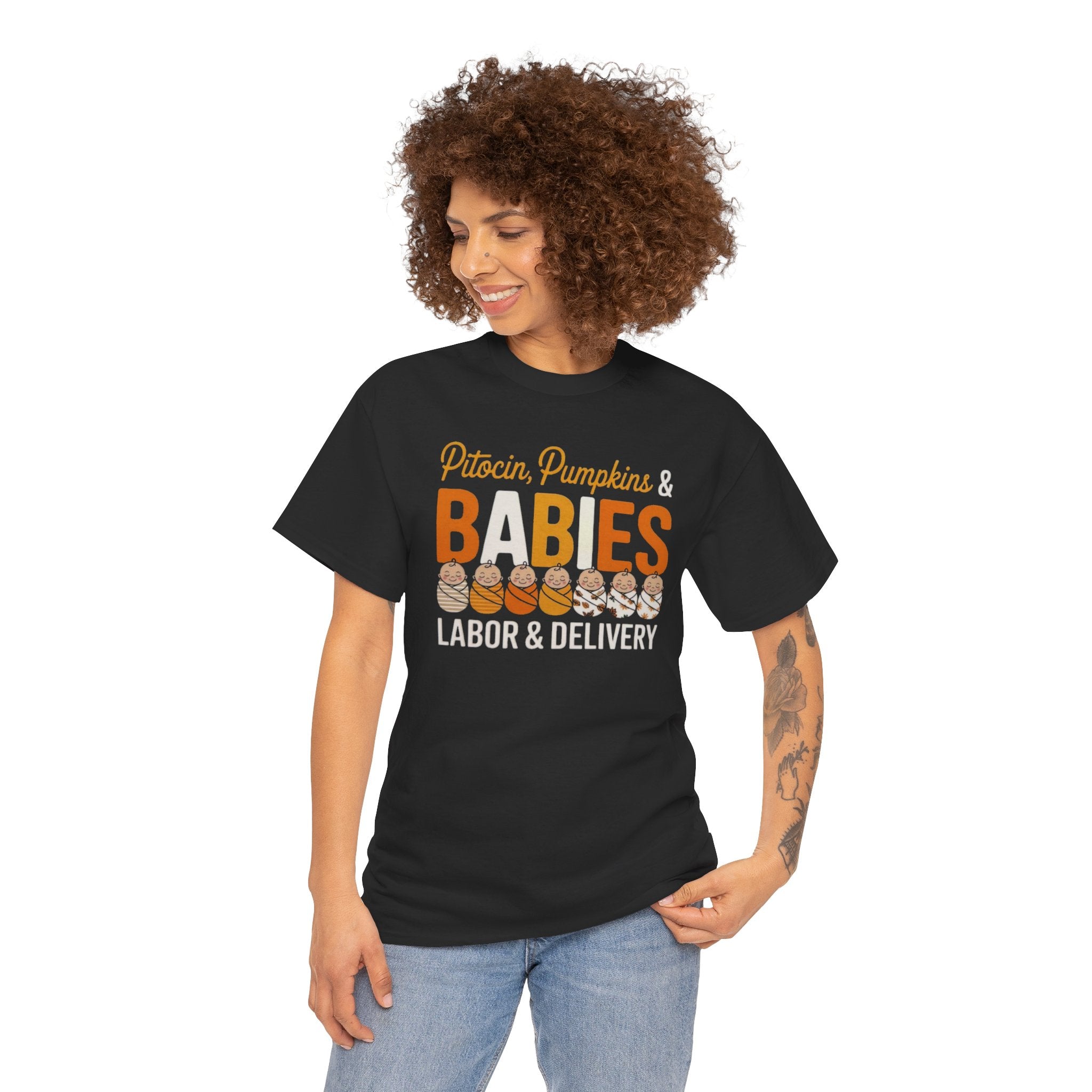 Pitocin, Pumpkins, and Babies Tee