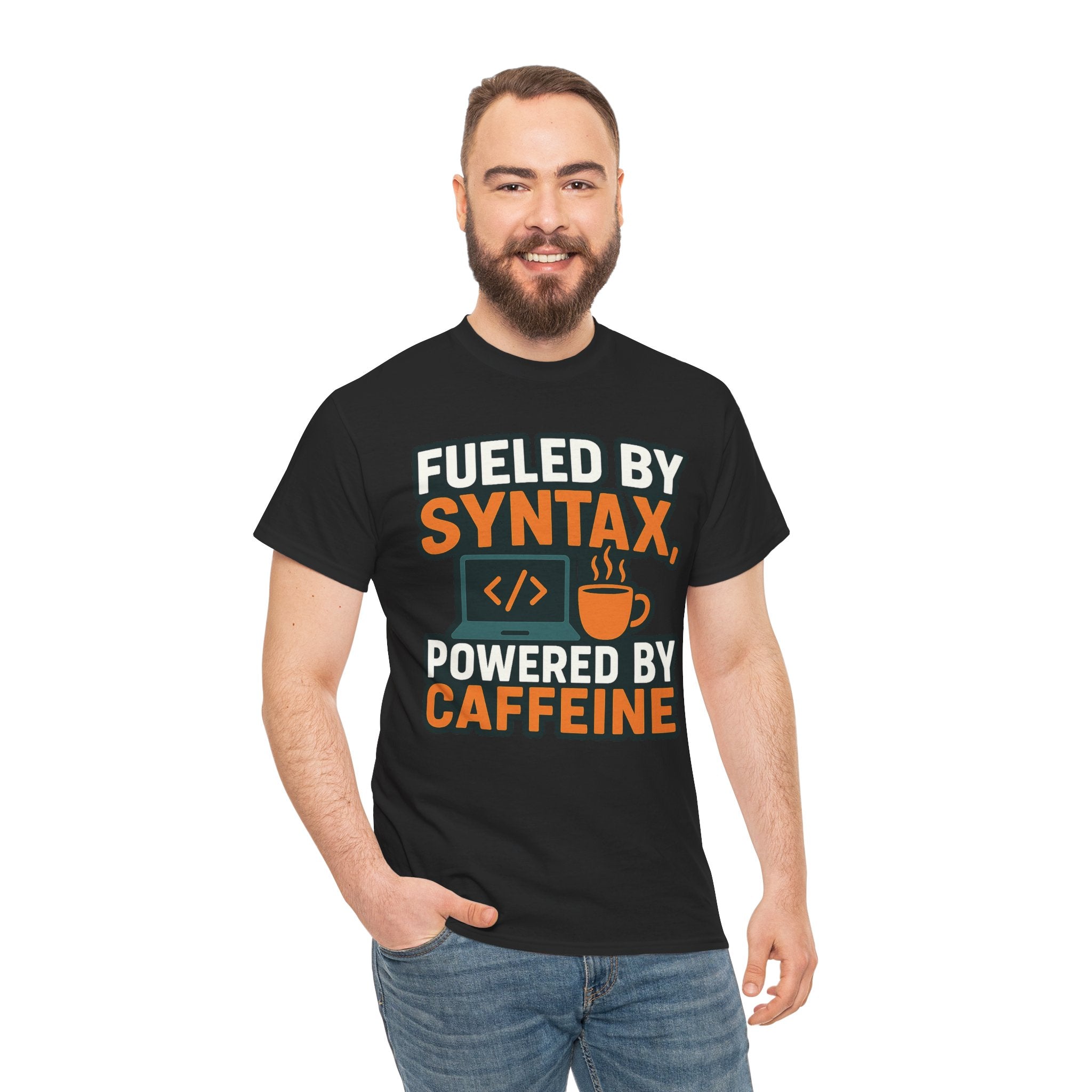 Fueled by Syntax, Powered by Caffeine Tee