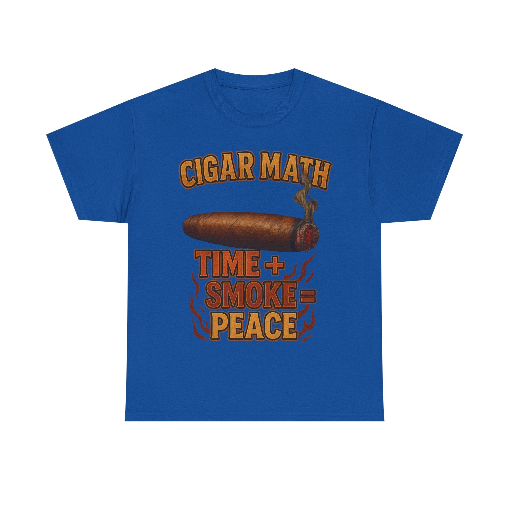 Cigar Math: Time + Smoke = Peace Tee