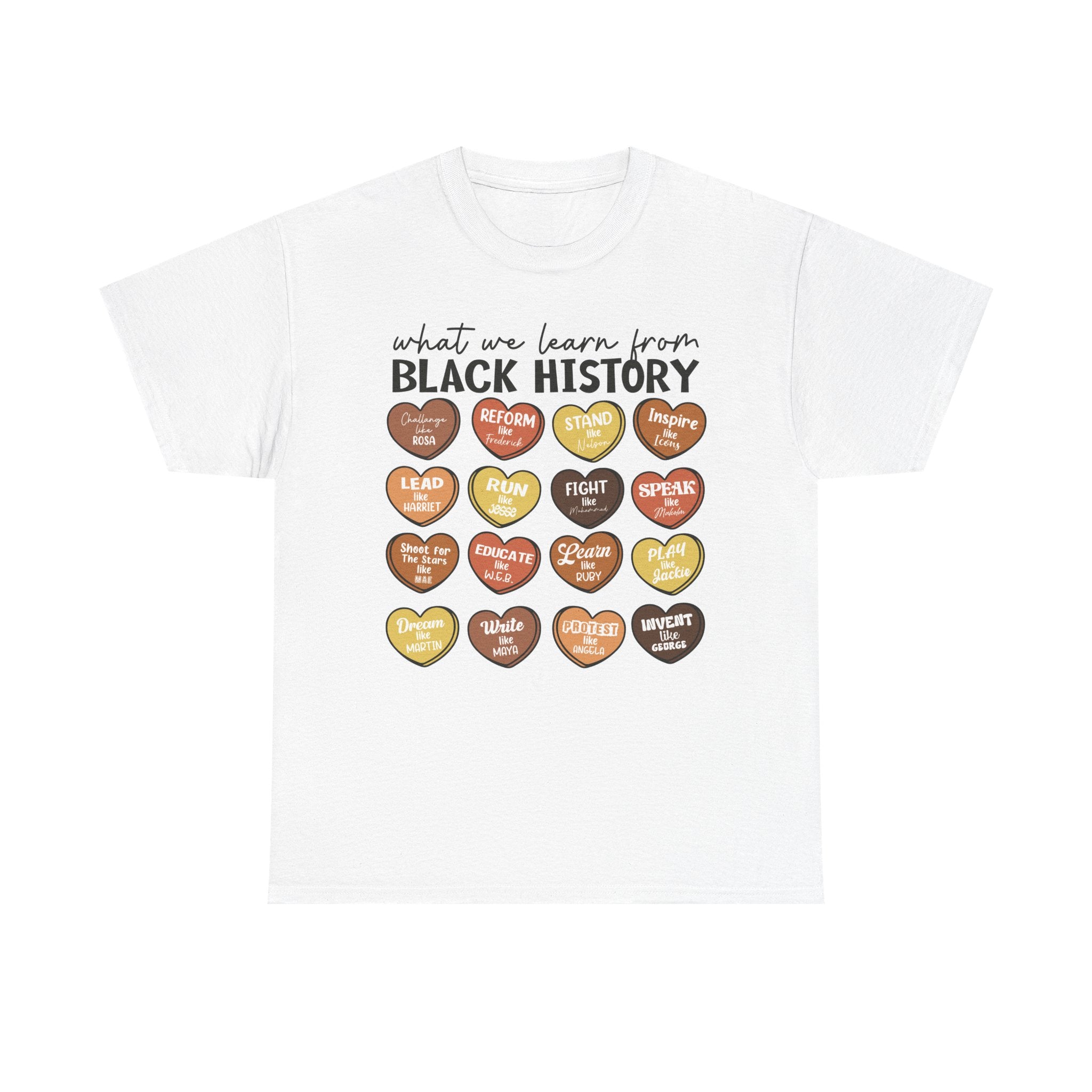 What We Learn From Black History Tee