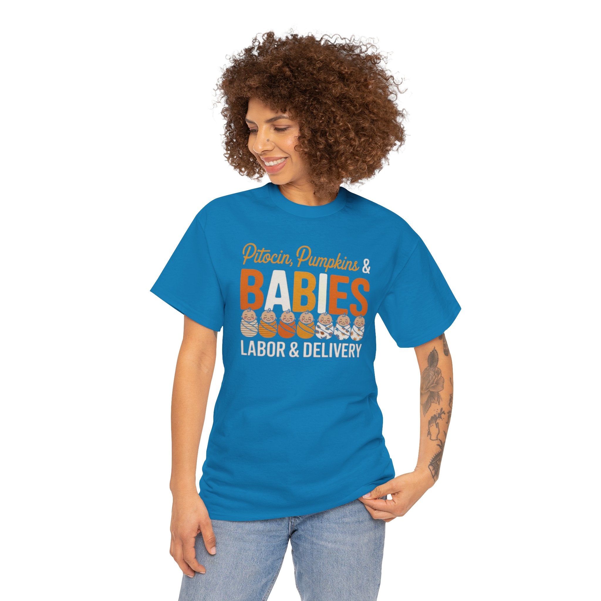 Pitocin, Pumpkins, and Babies Tee