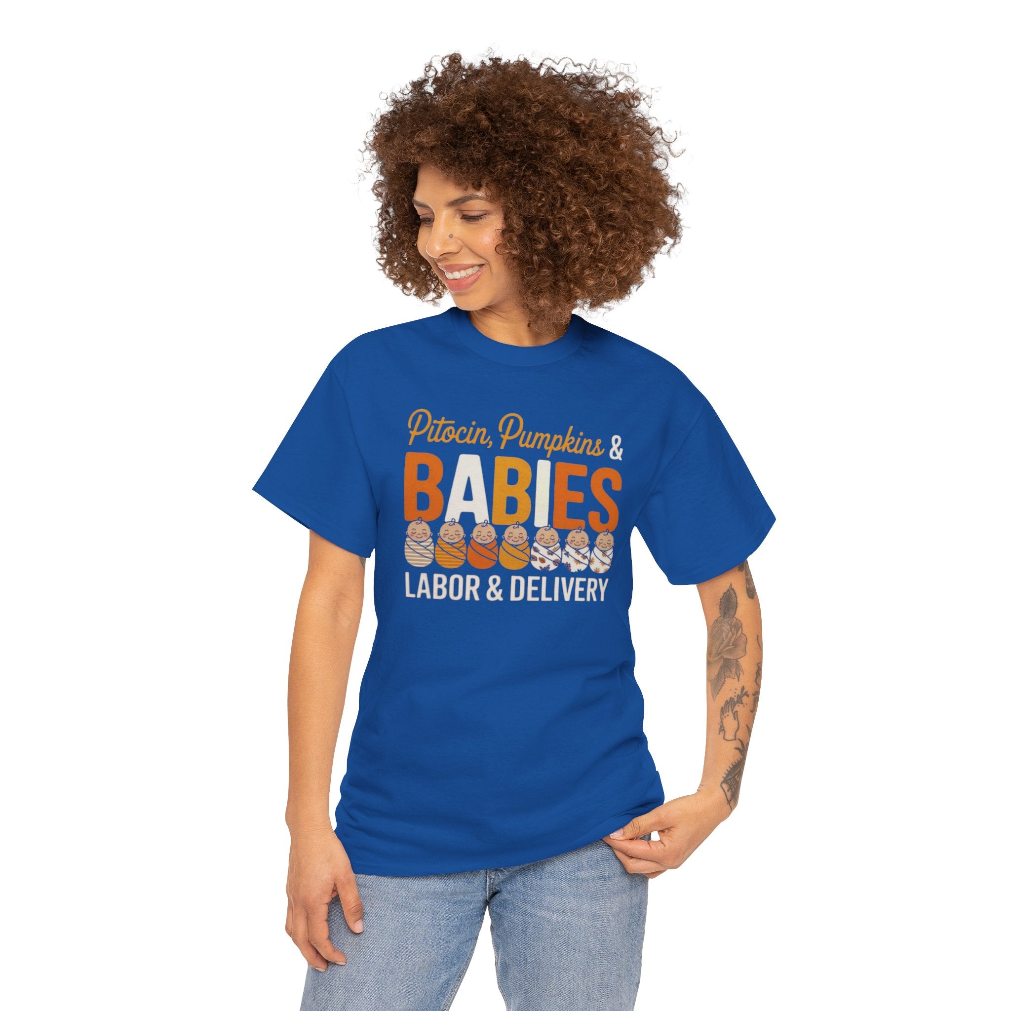 Pitocin, Pumpkins, and Babies Tee