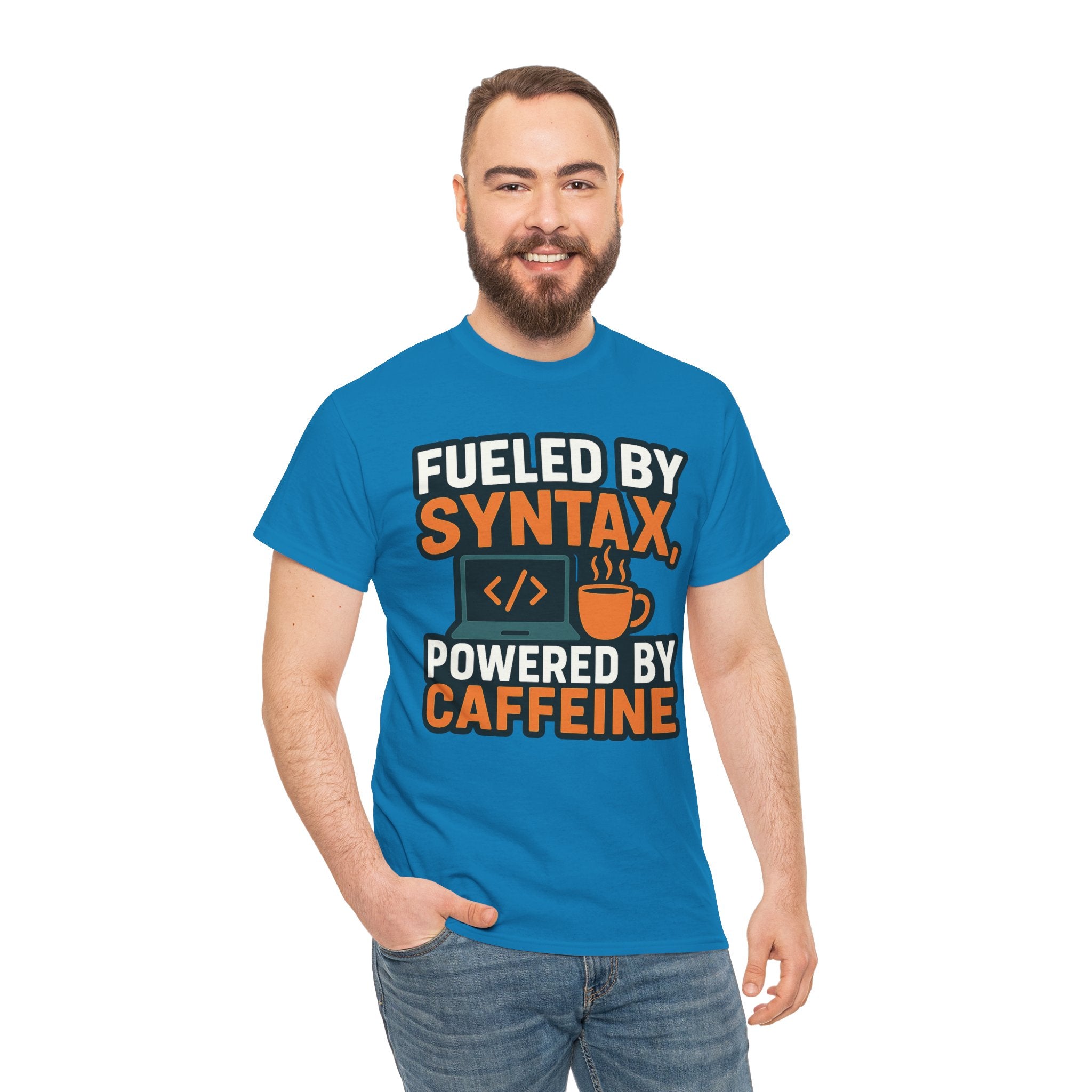 Fueled by Syntax, Powered by Caffeine Tee