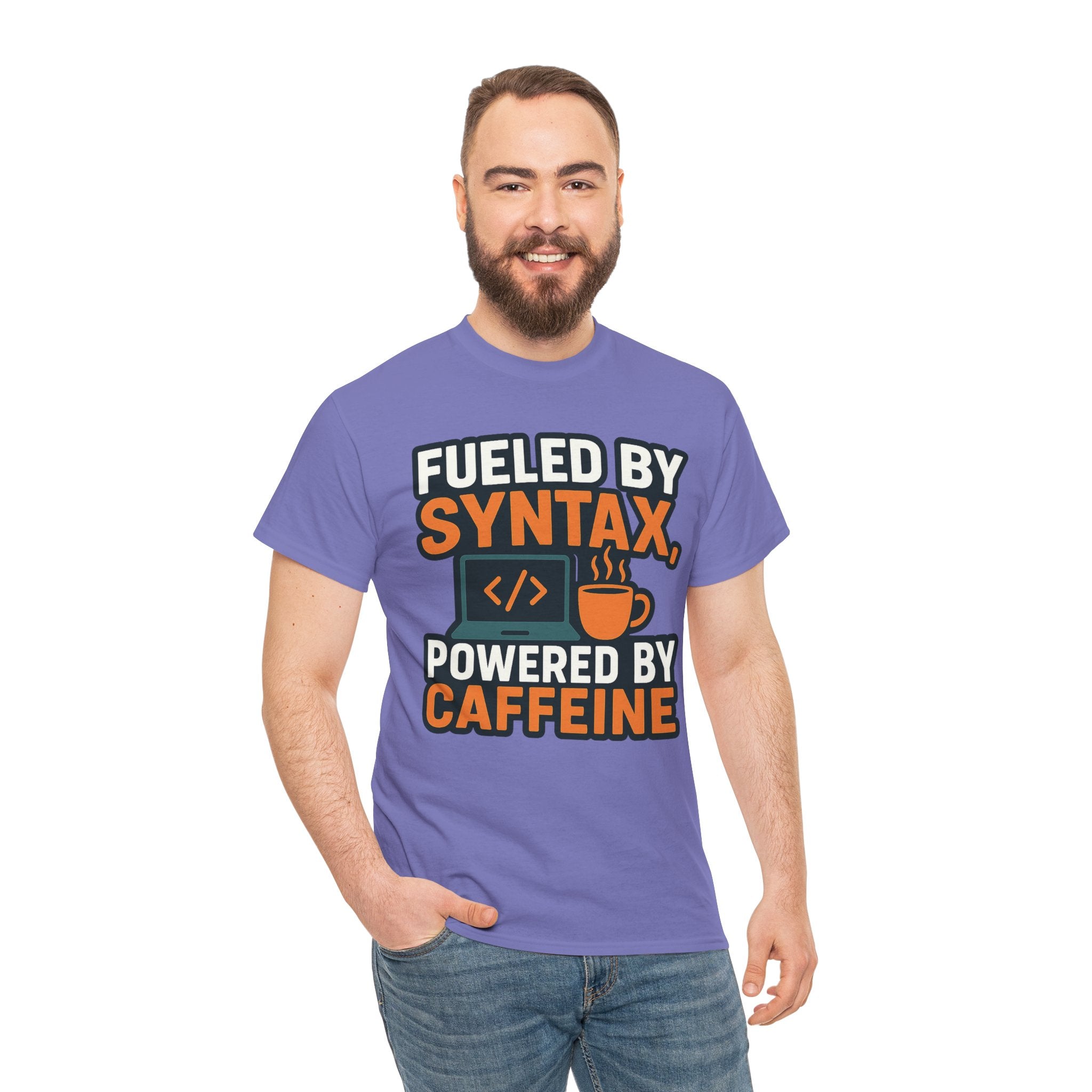 Fueled by Syntax, Powered by Caffeine Tee
