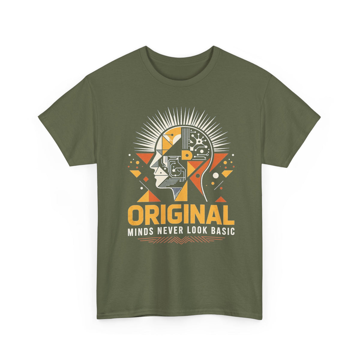 Original Minds Never Look Basic Tee