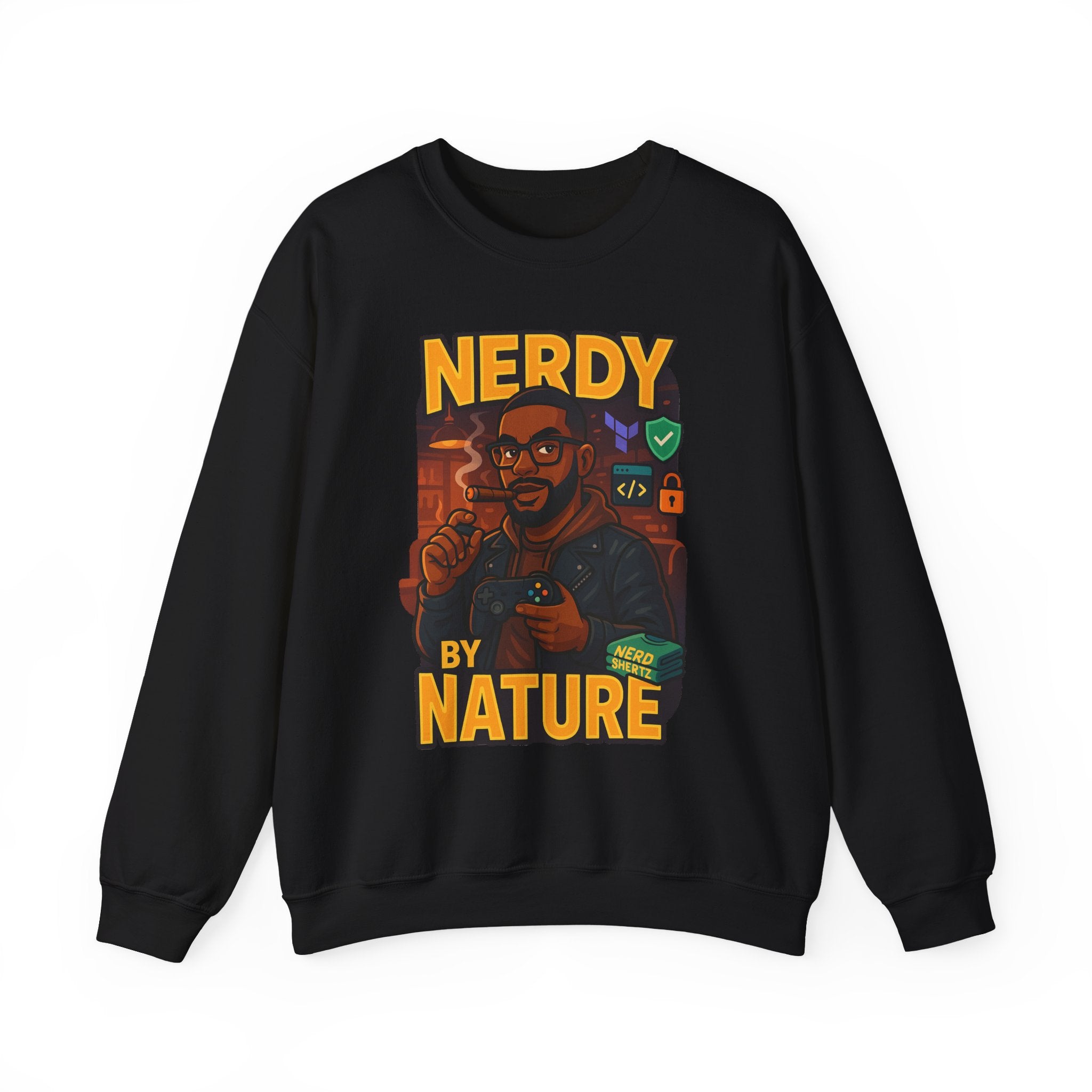 Nerdy by Nature Crewneck Sweatshirt