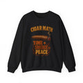 Cigar Math: Time + Smoke = Peace Sweatshirt