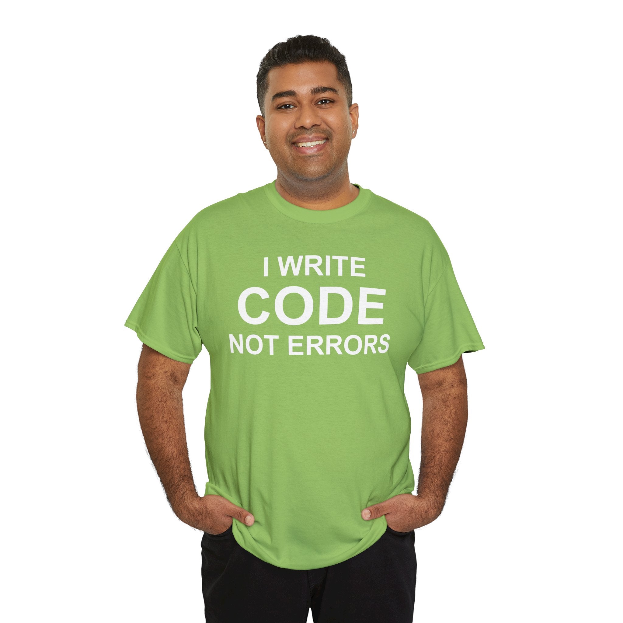 I Write Code Not Errors Tee
