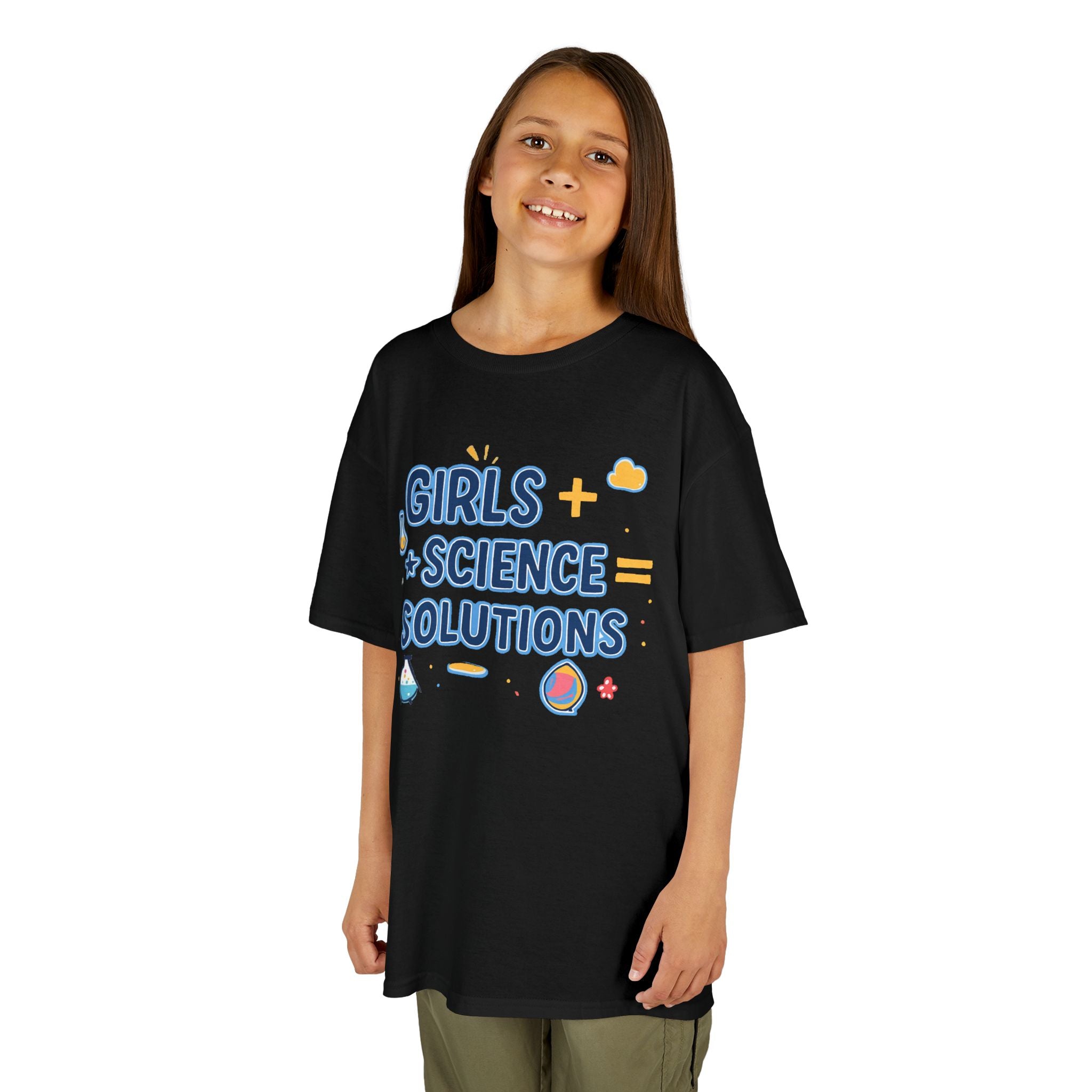 Girls + Science = Solutions Tee
