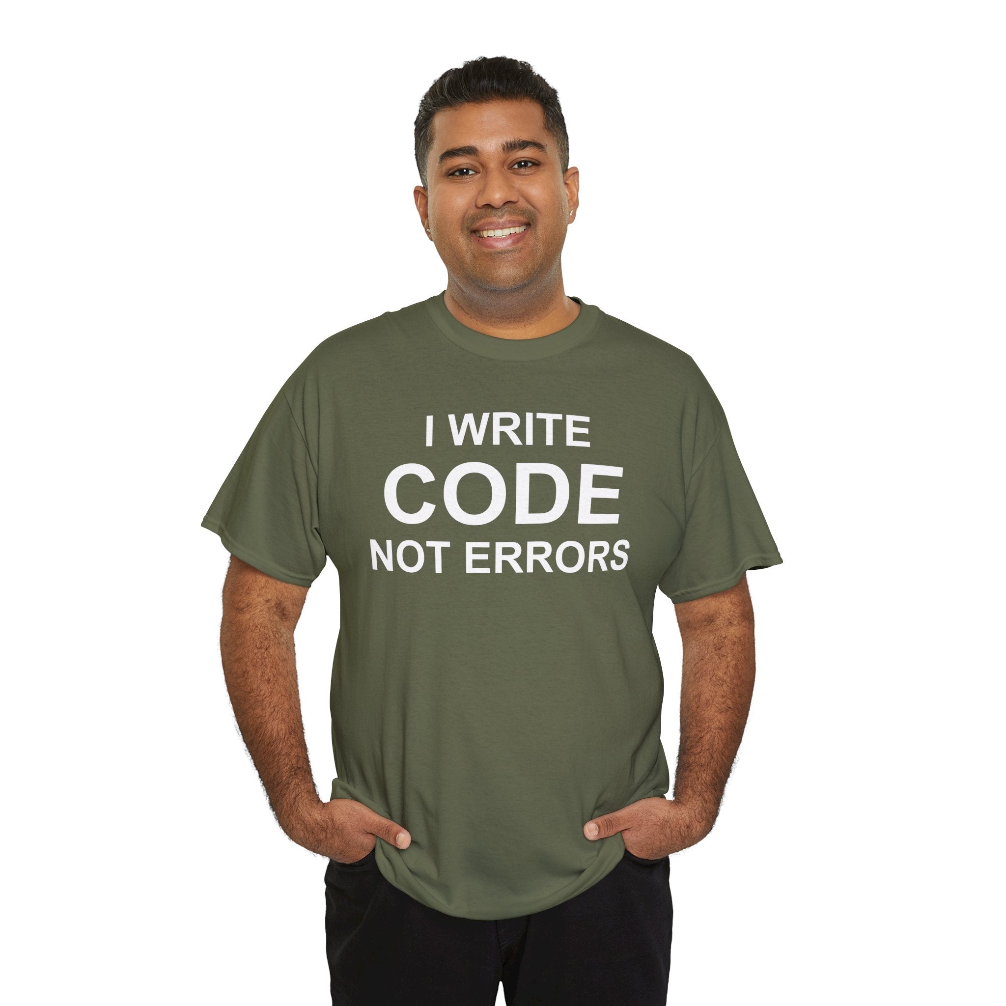 I Write Code Not Errors Tee