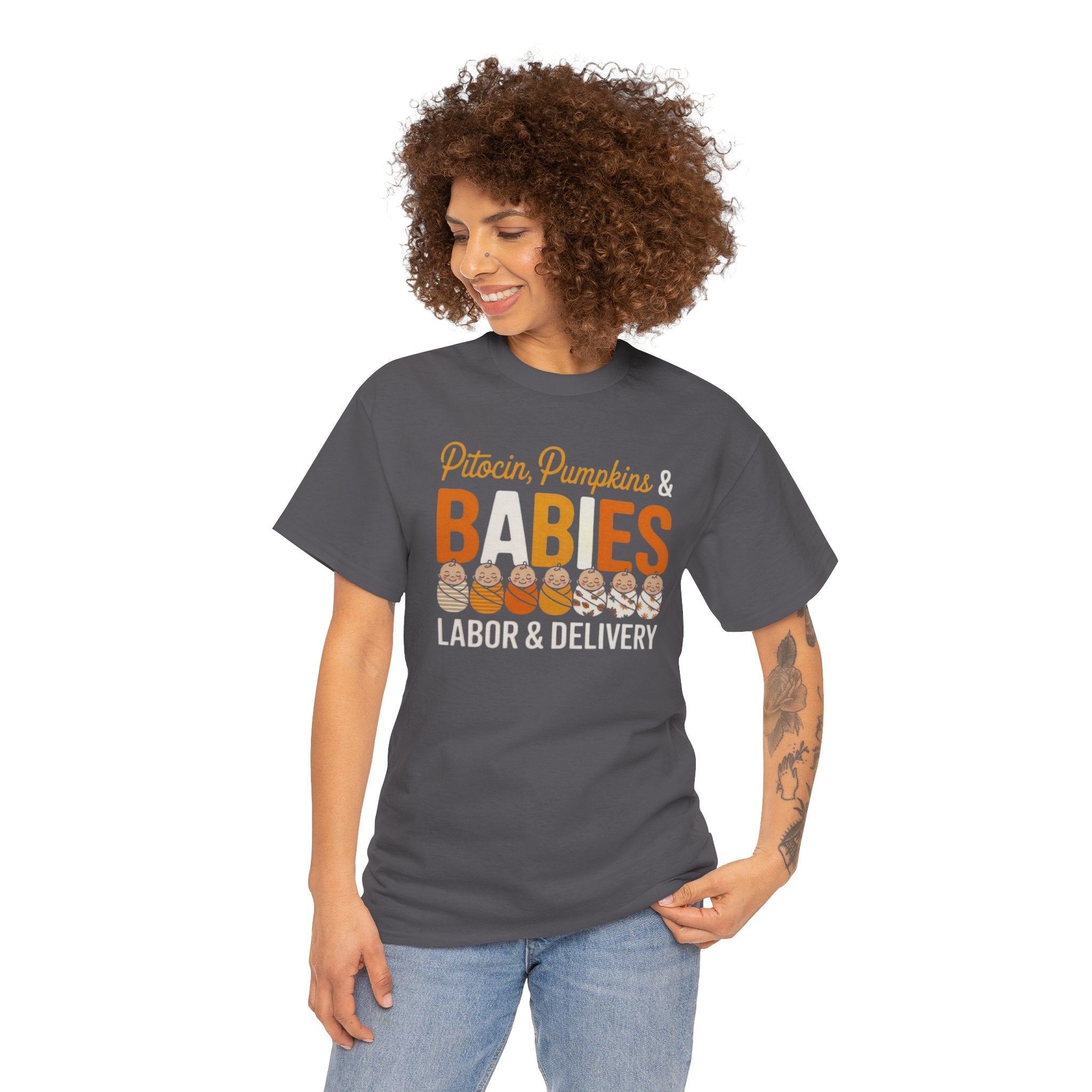 Pitocin, Pumpkins, and Babies Tee