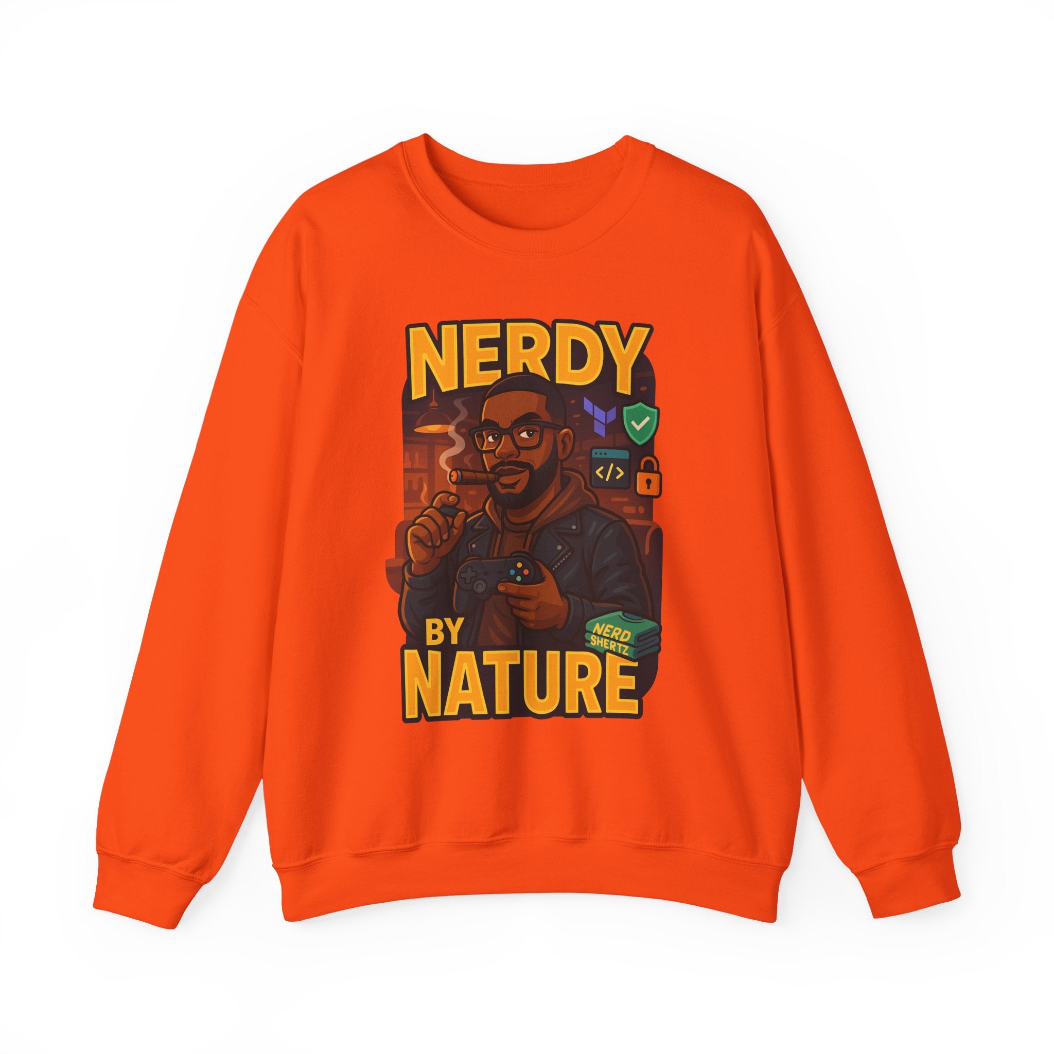 Nerdy by Nature Crewneck Sweatshirt