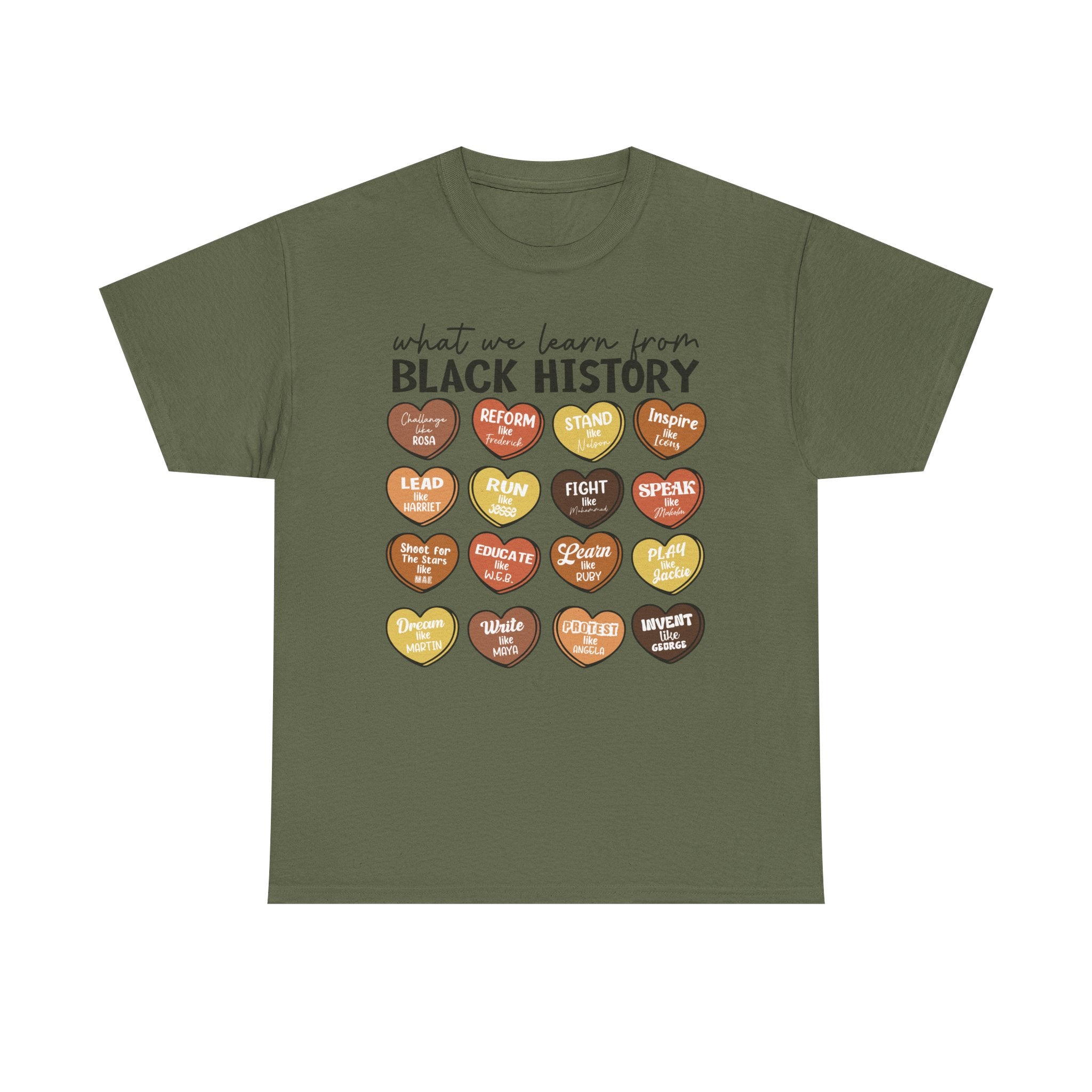 What We Learn From Black History Tee