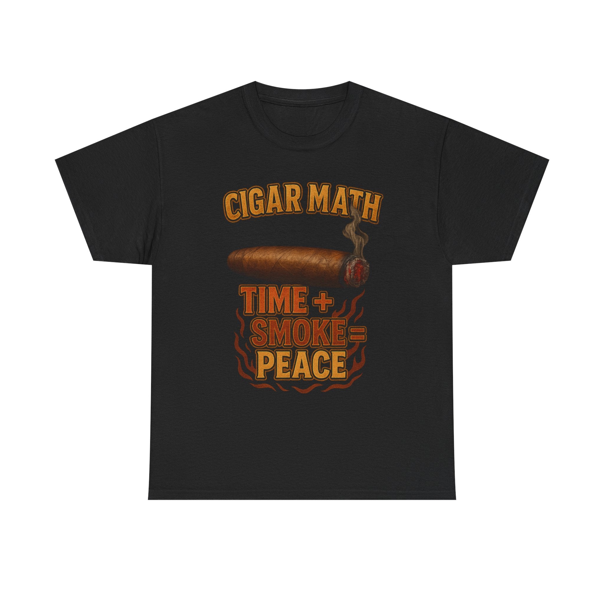 Cigar Math: Time + Smoke = Peace Tee