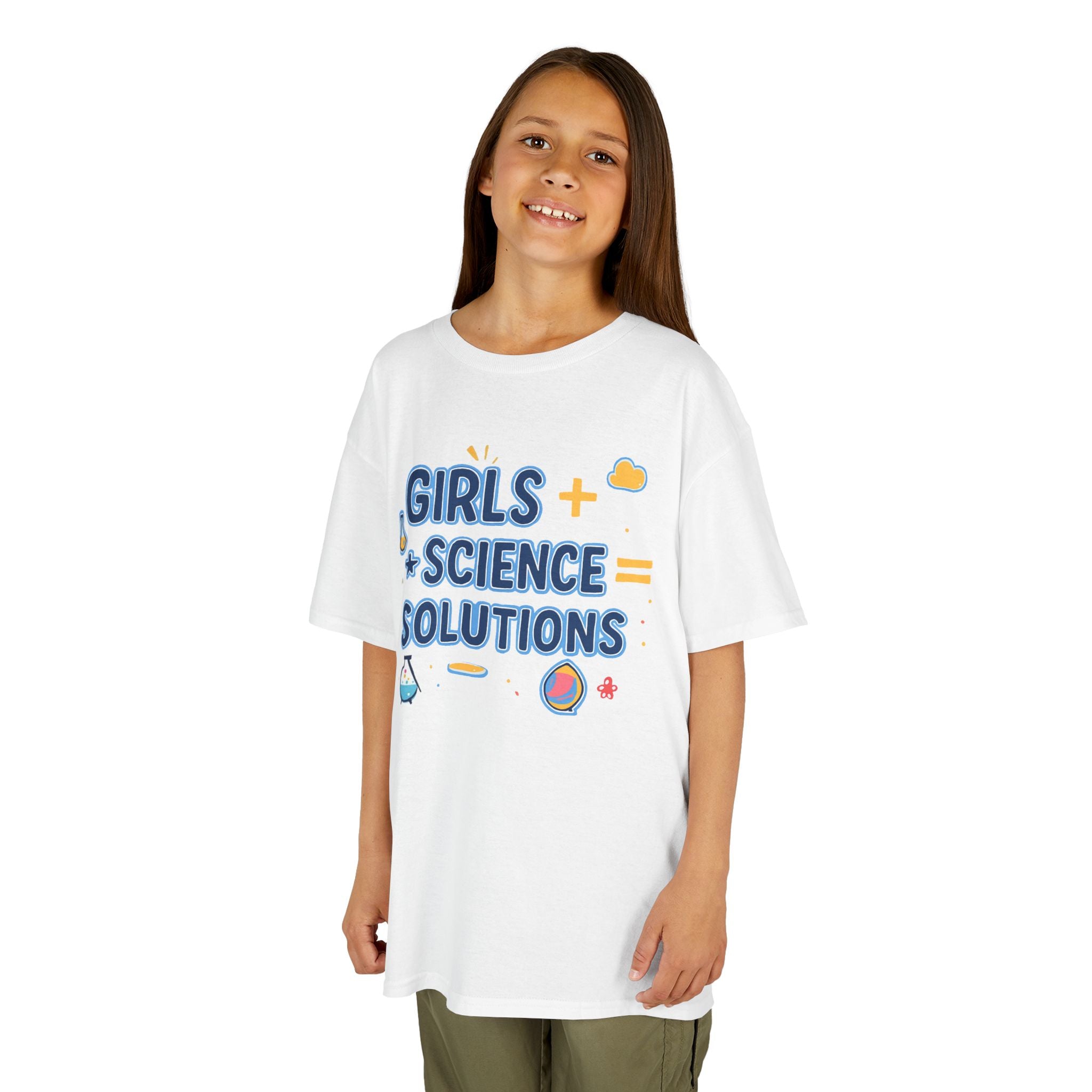 Girls + Science = Solutions Tee