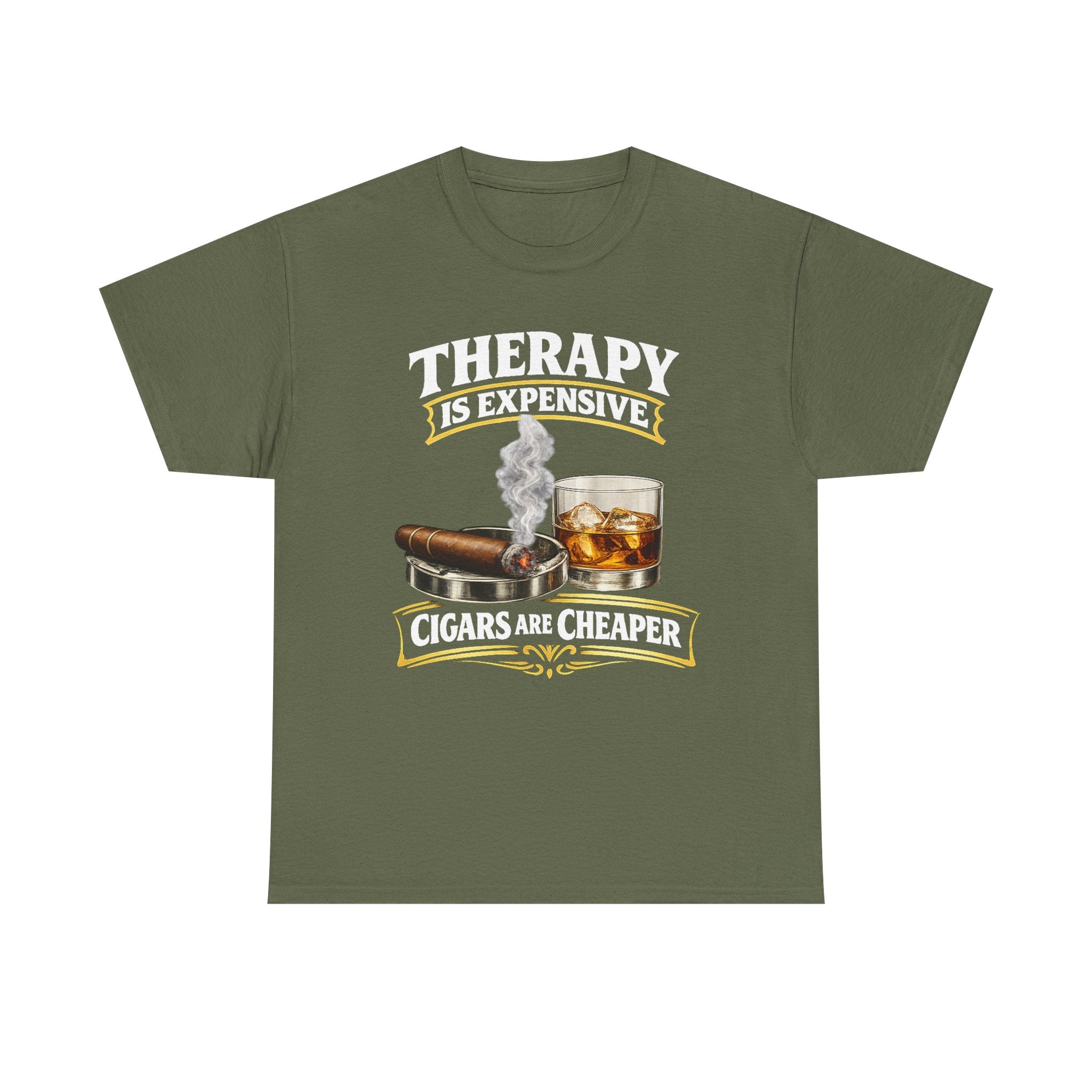 Therapy Is Expensive Cigars Are Cheaper tee