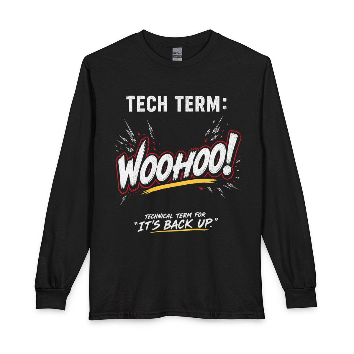 Tech Term WOOHOO Long Sleeve Tee