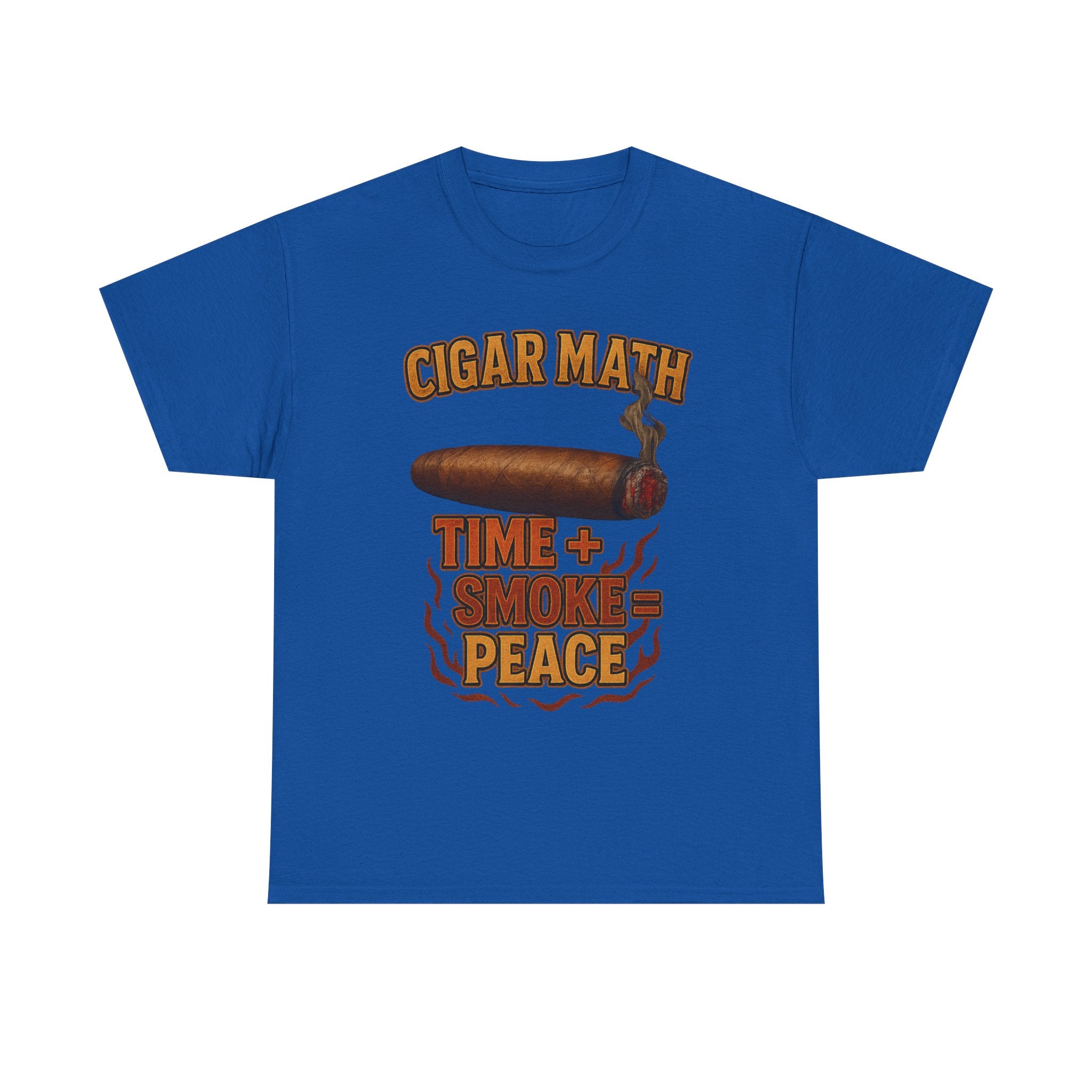 Cigar Math: Time + Smoke = Peace Tee