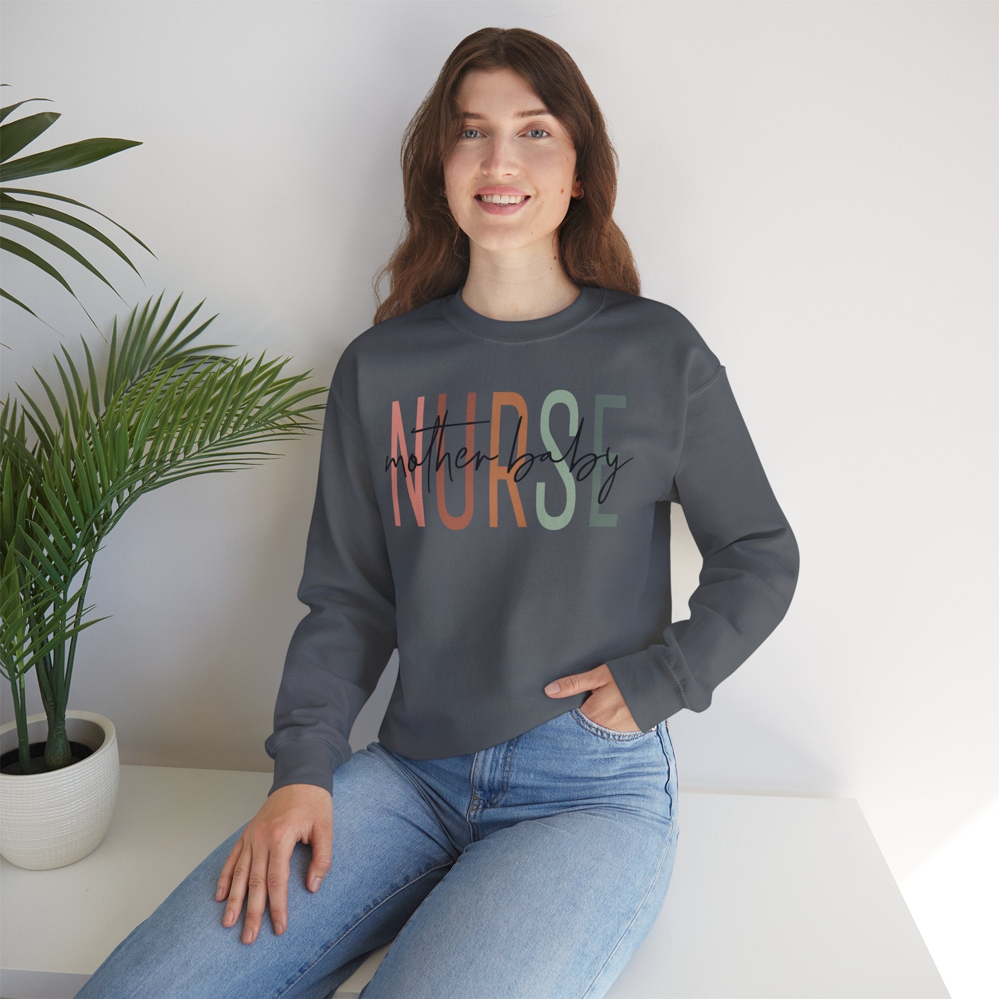 Mother Baby Nurse Sweatshirt