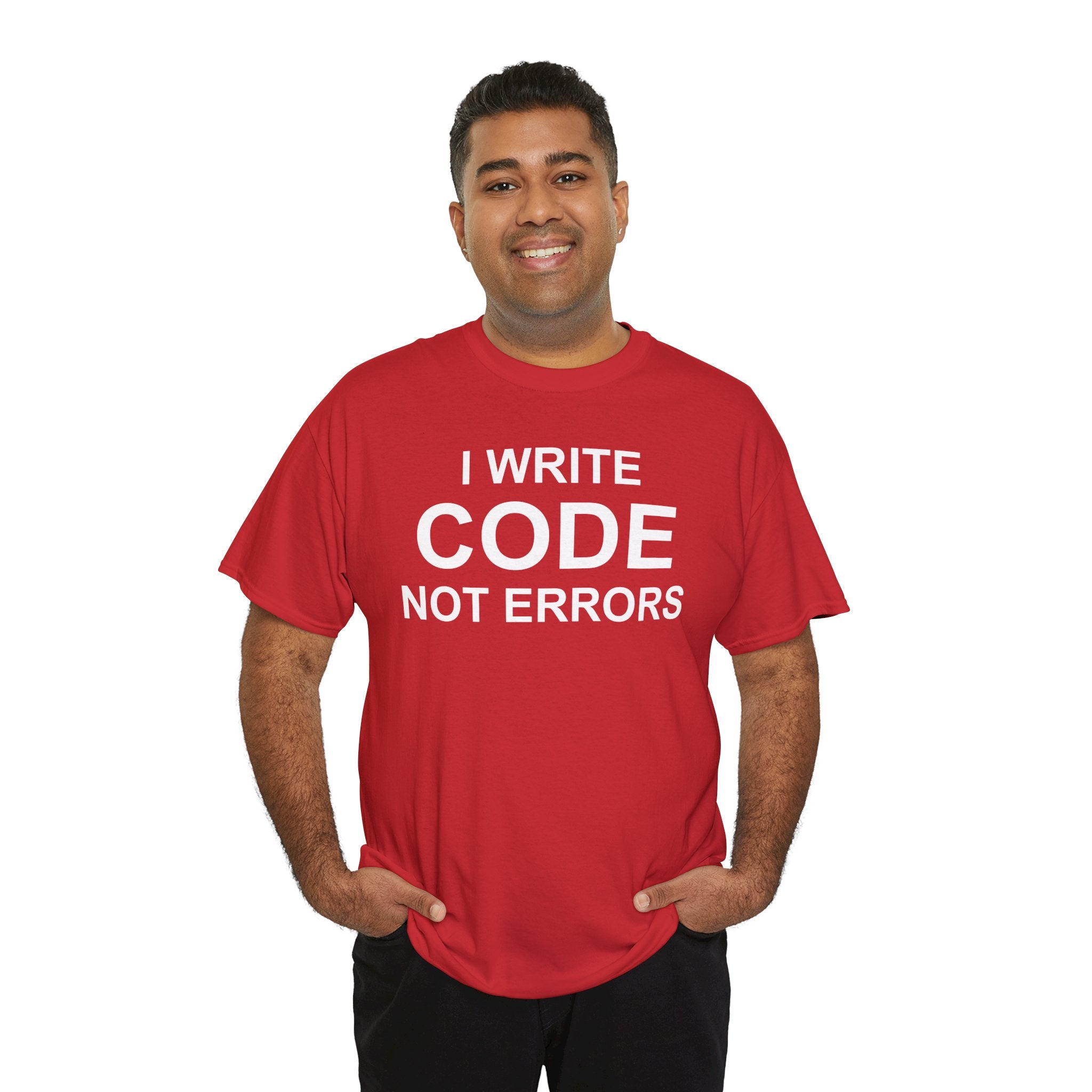 I Write Code Not Errors Tee