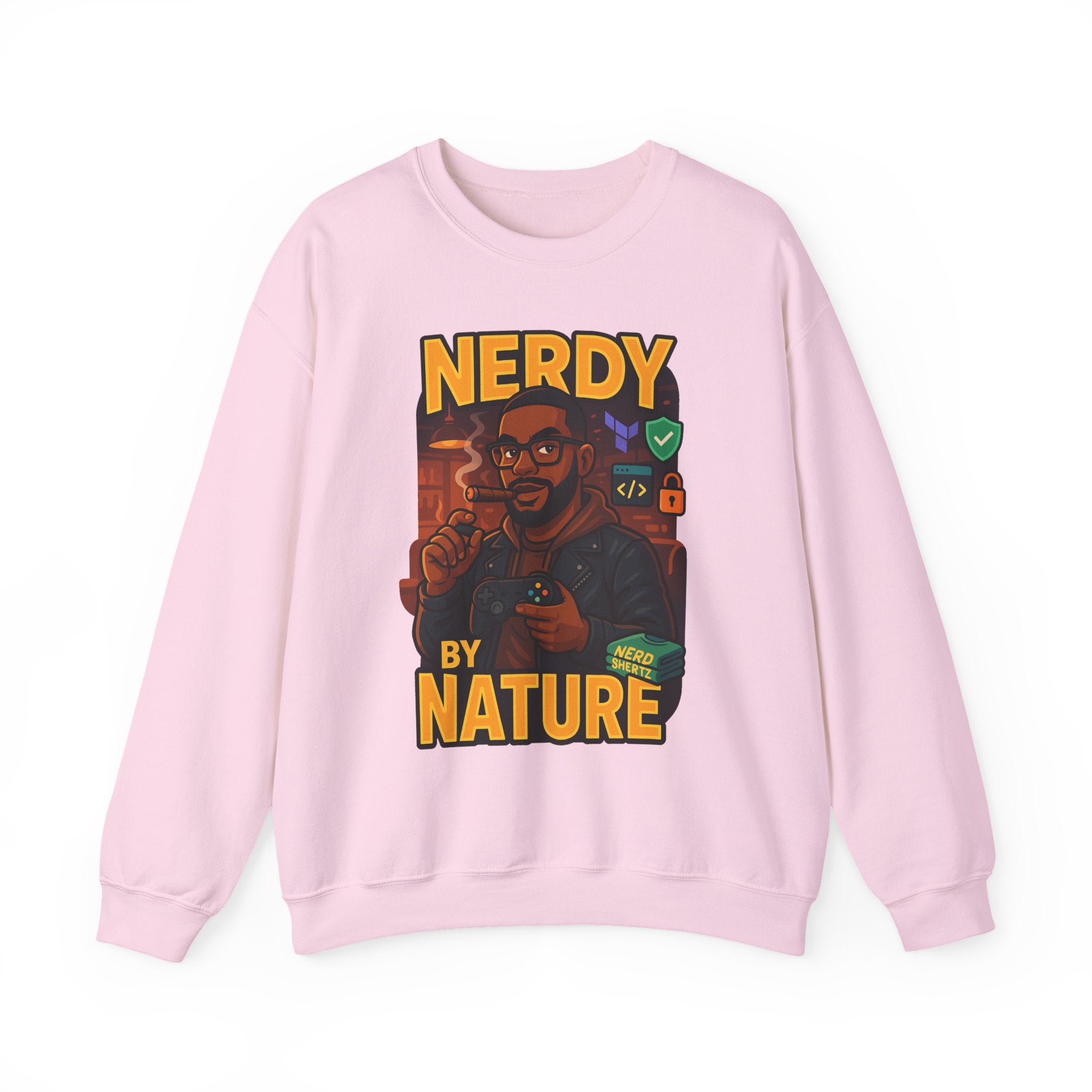 Nerdy by Nature Crewneck Sweatshirt