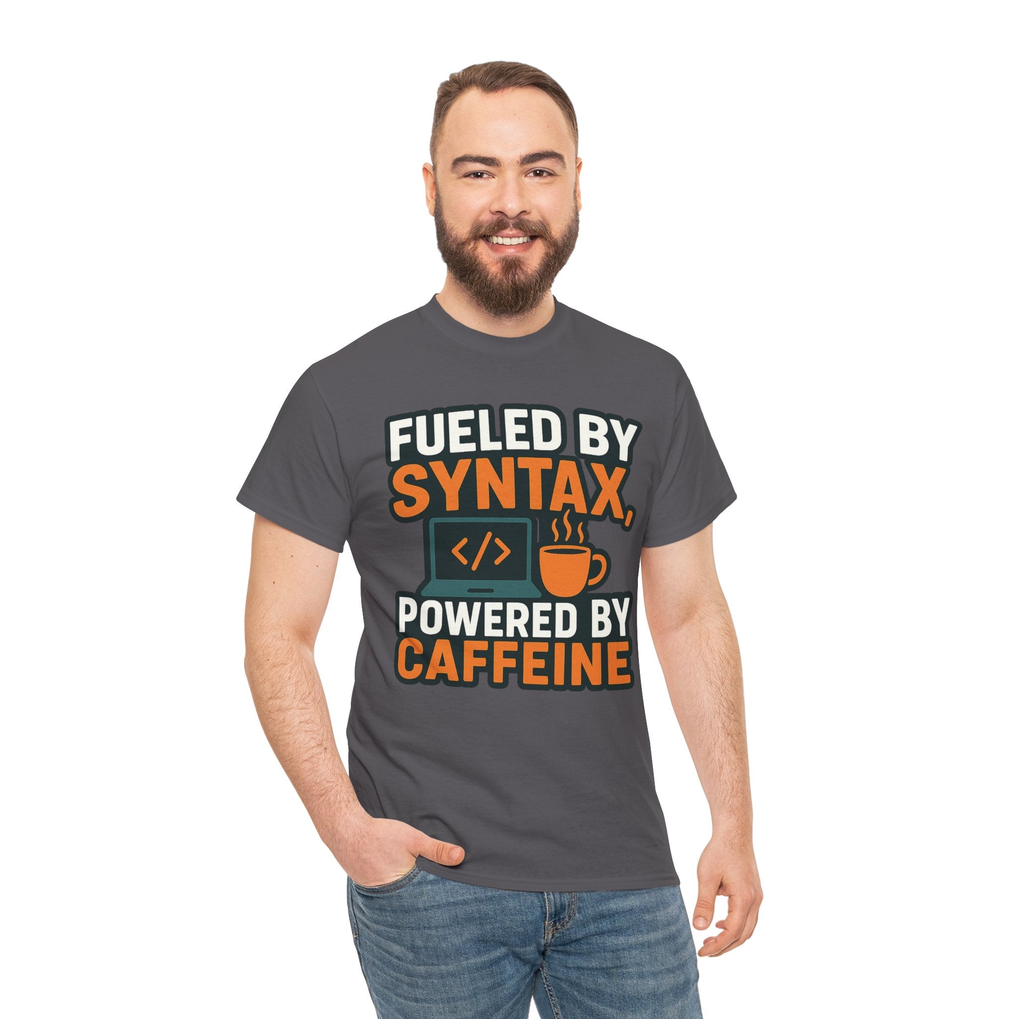 Fueled by Syntax, Powered by Caffeine Tee