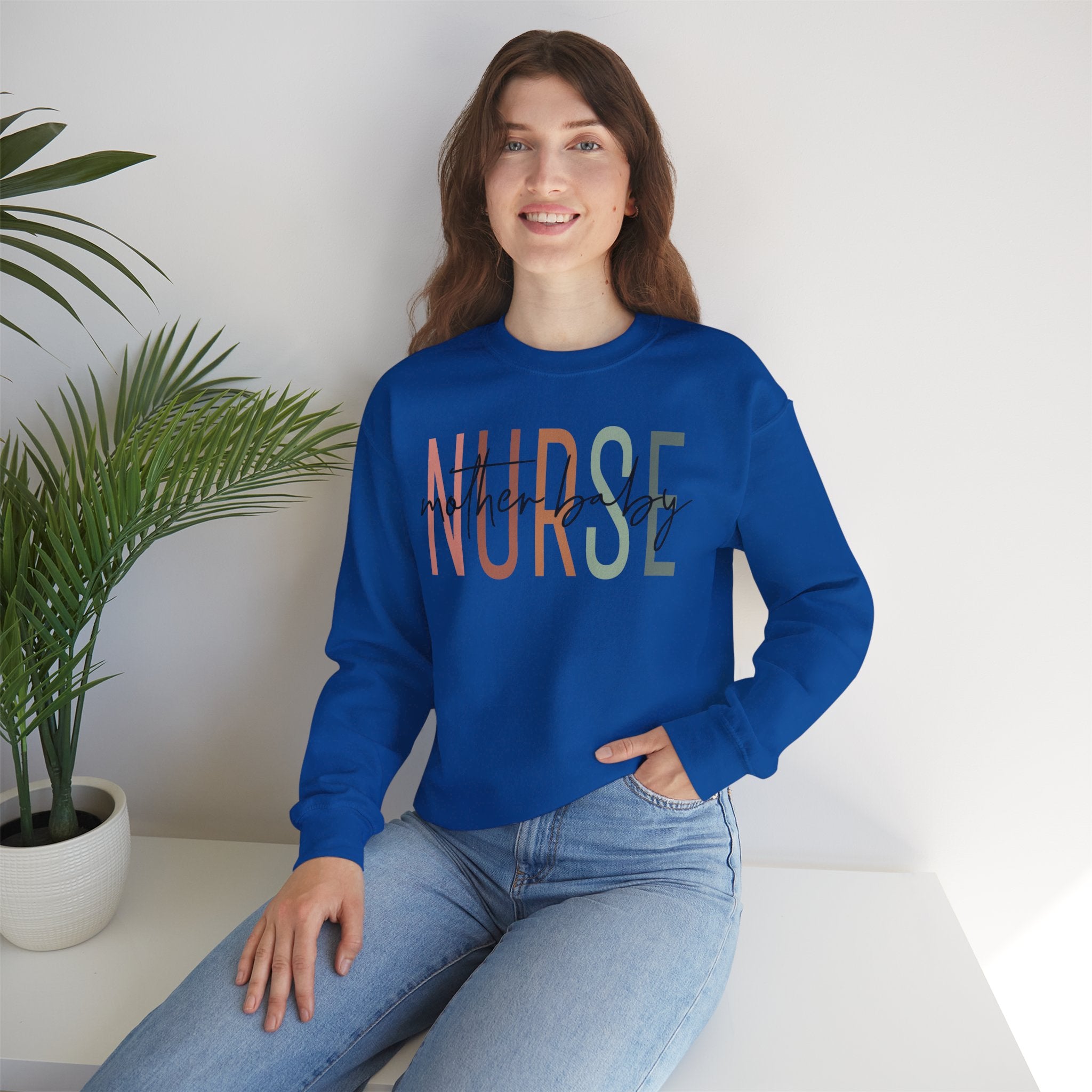 Mother Baby Nurse Sweatshirt
