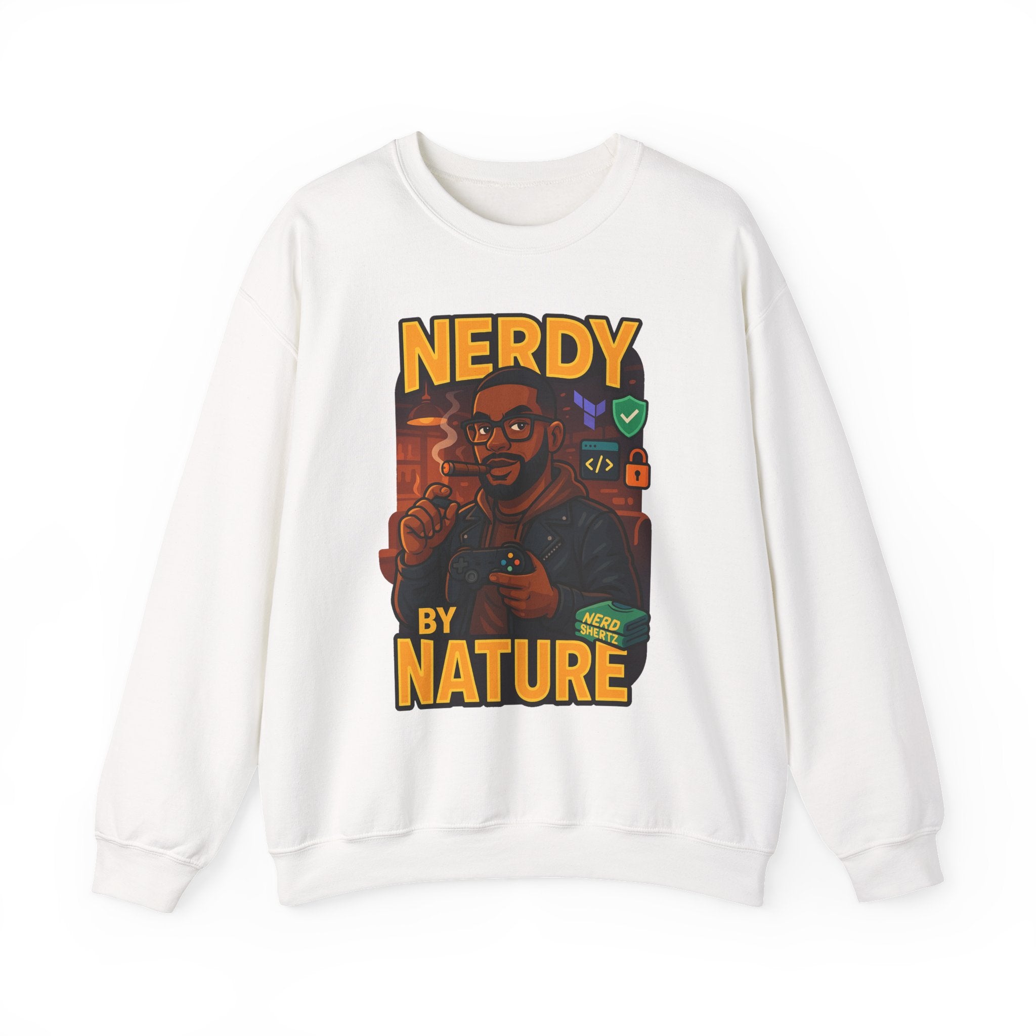 Nerdy by Nature Crewneck Sweatshirt