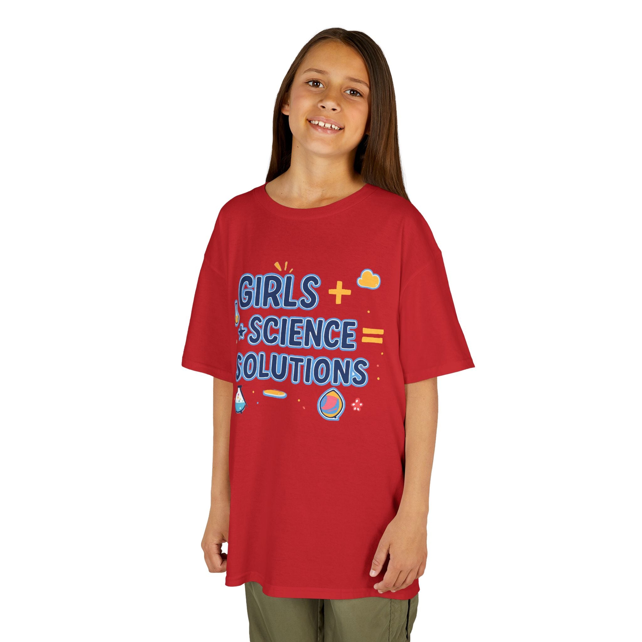 Girls + Science = Solutions Tee