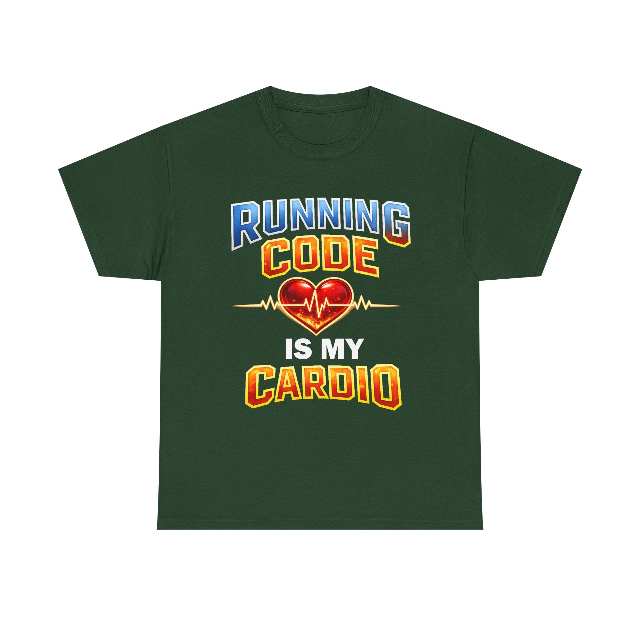 Running Code Is My Cardio Tee