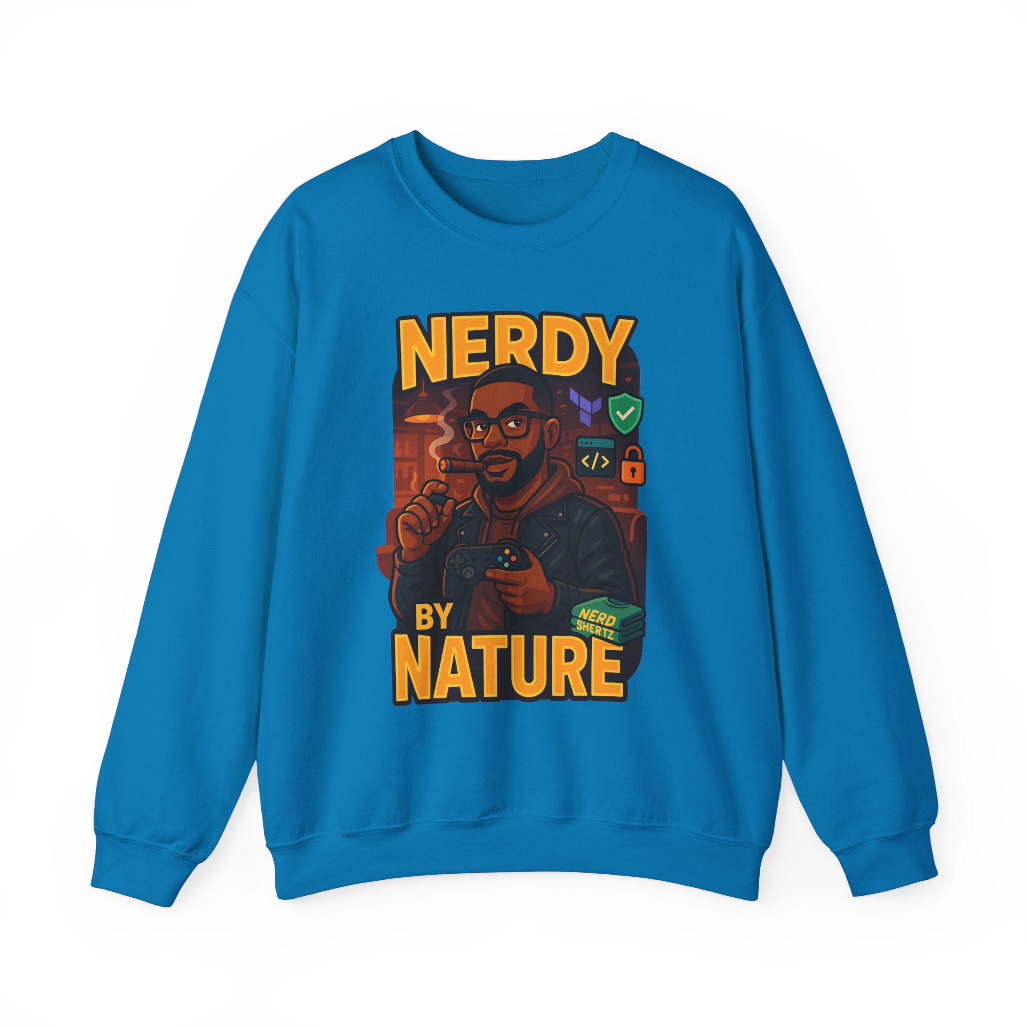 Nerdy by Nature Crewneck Sweatshirt