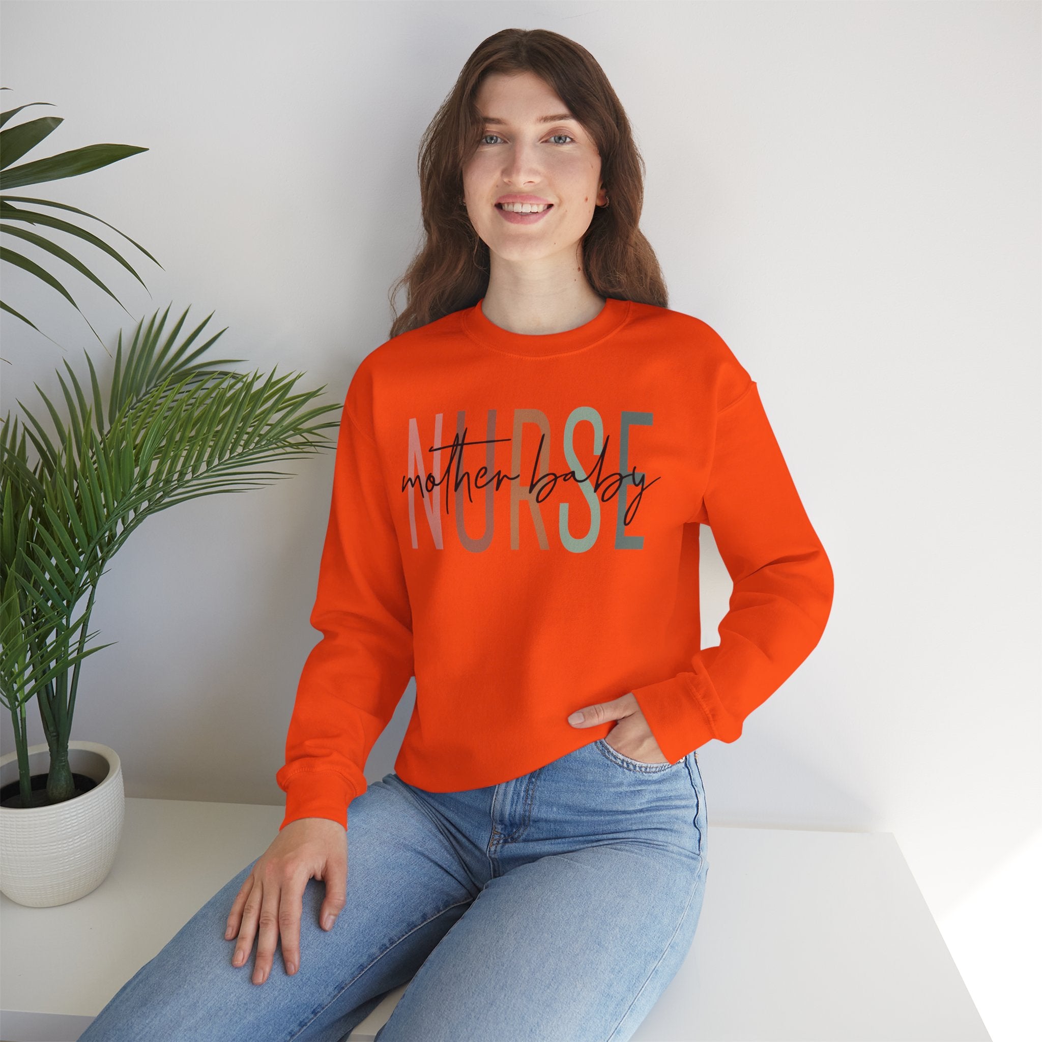 Mother Baby Nurse Sweatshirt