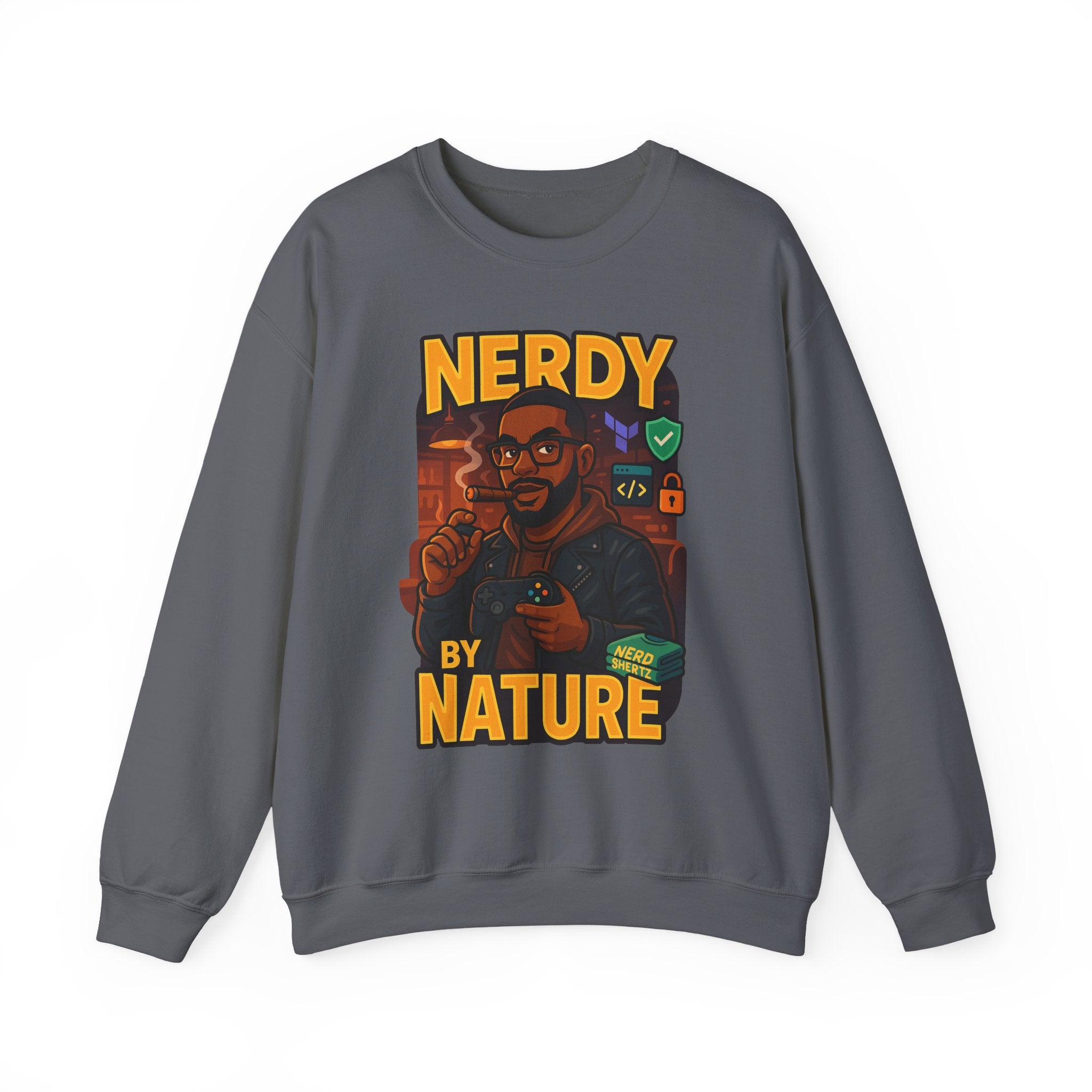 Nerdy by Nature Crewneck Sweatshirt