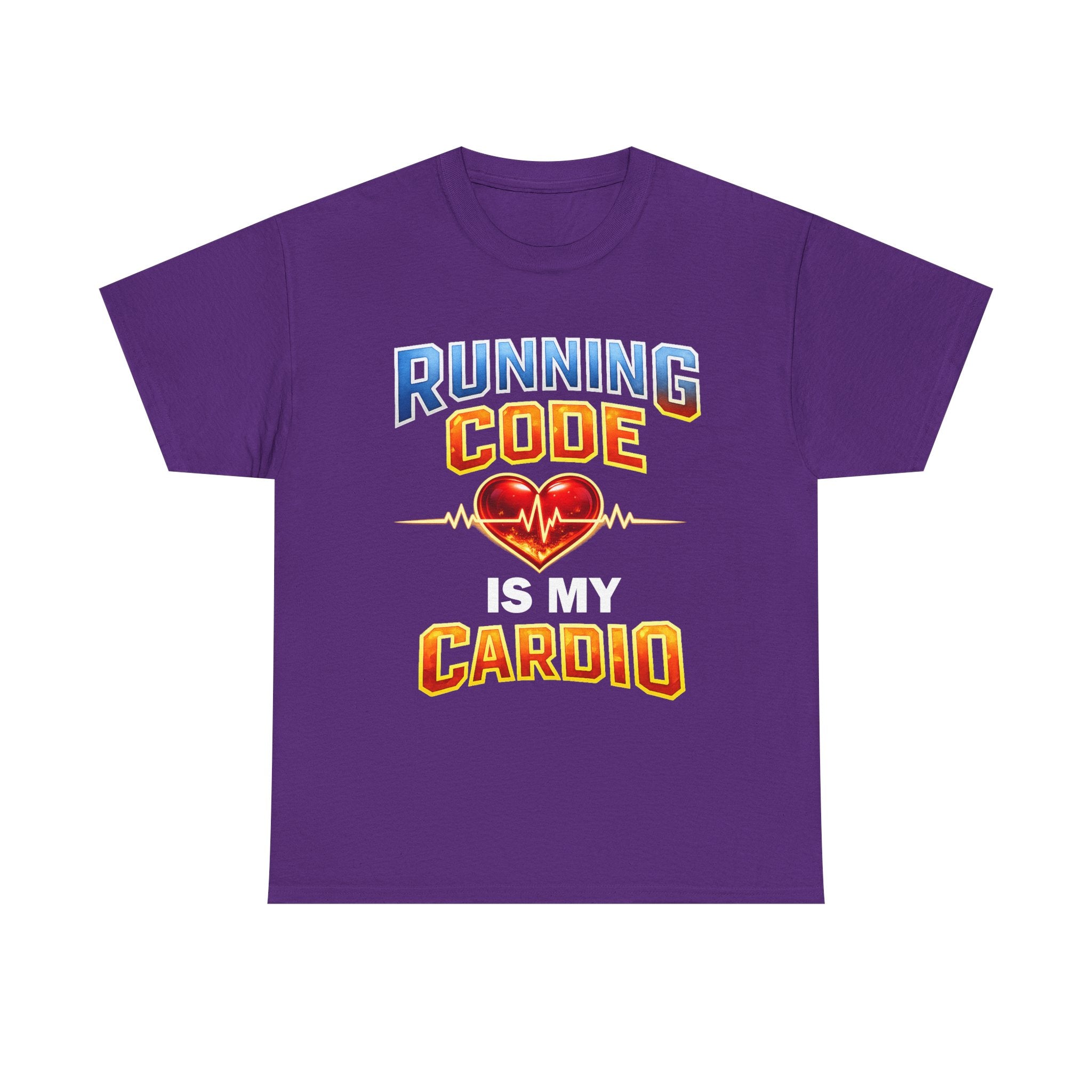Running Code Is My Cardio Tee