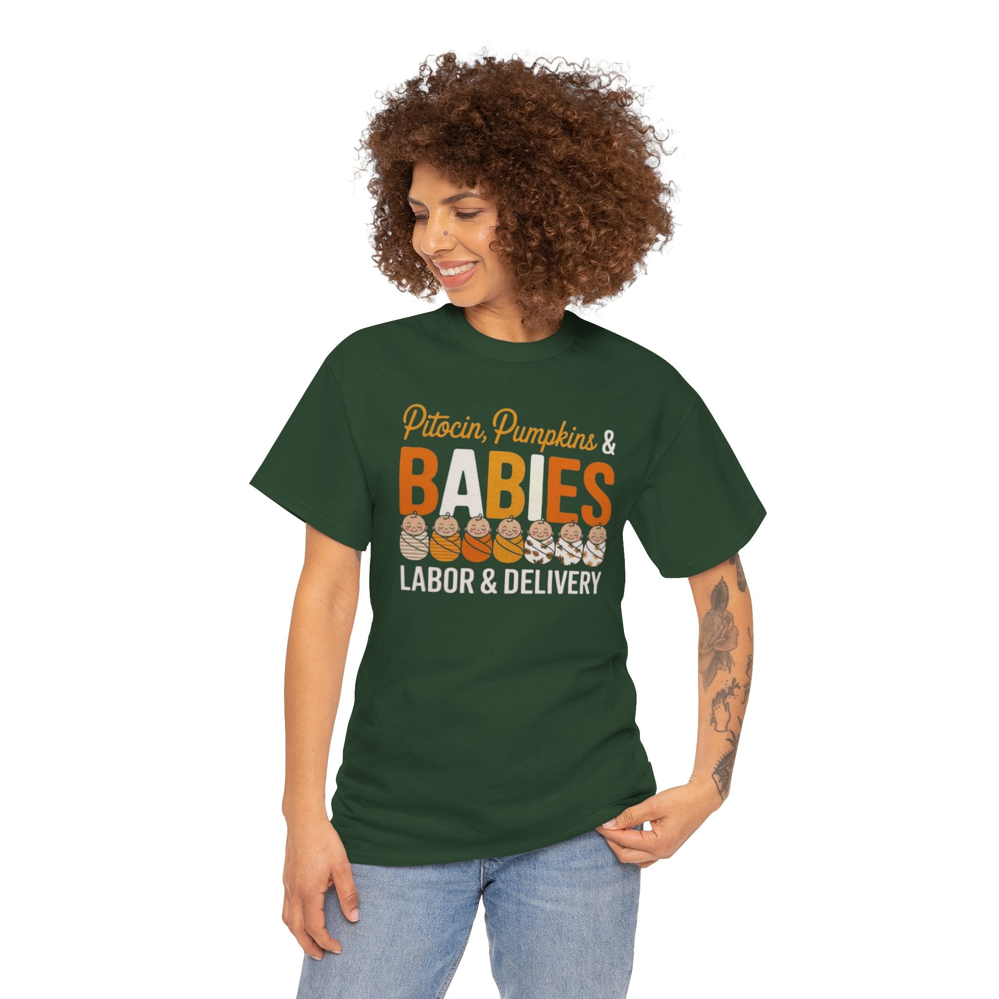Pitocin, Pumpkins, and Babies Tee