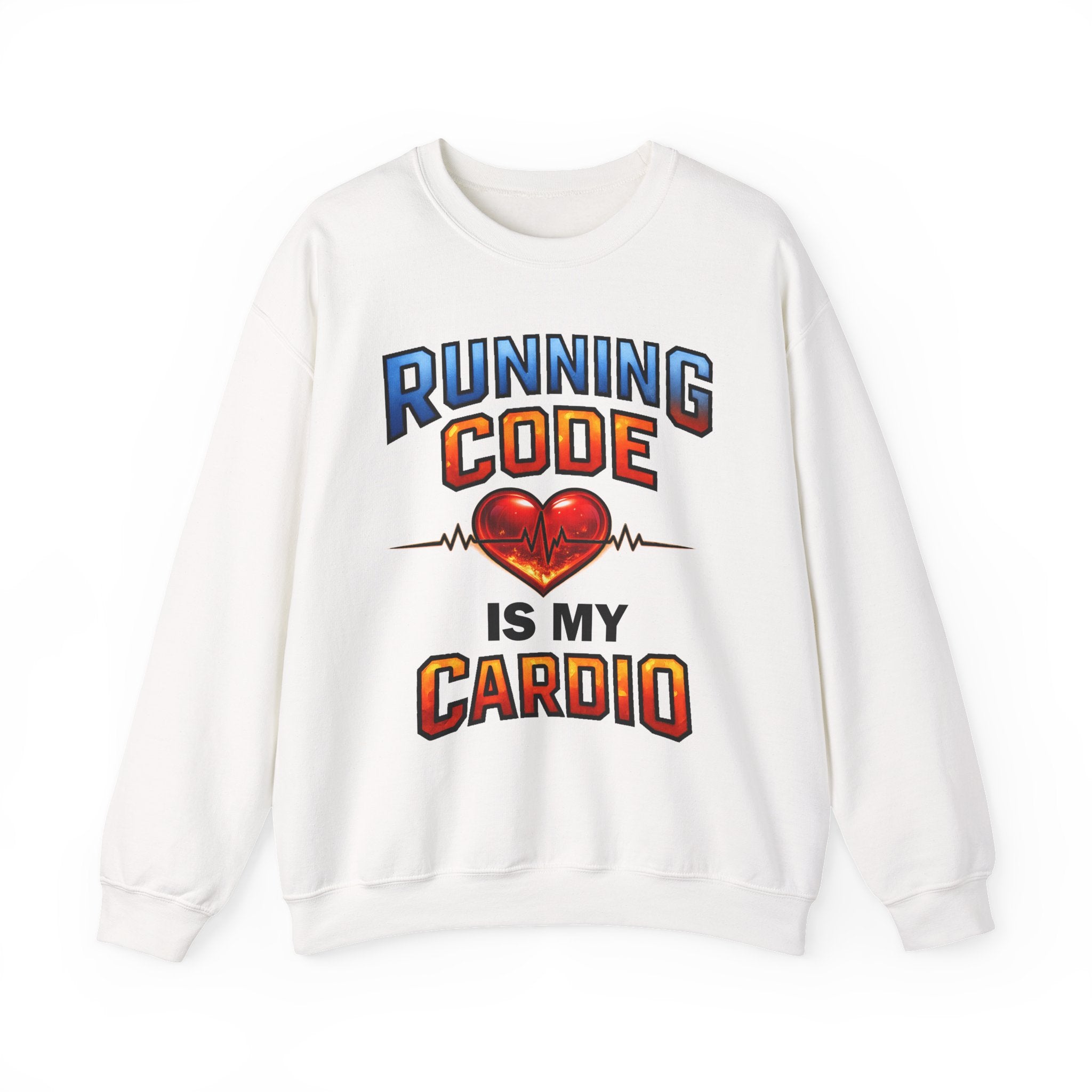 Running Code Is My Cardio Sweatshirt