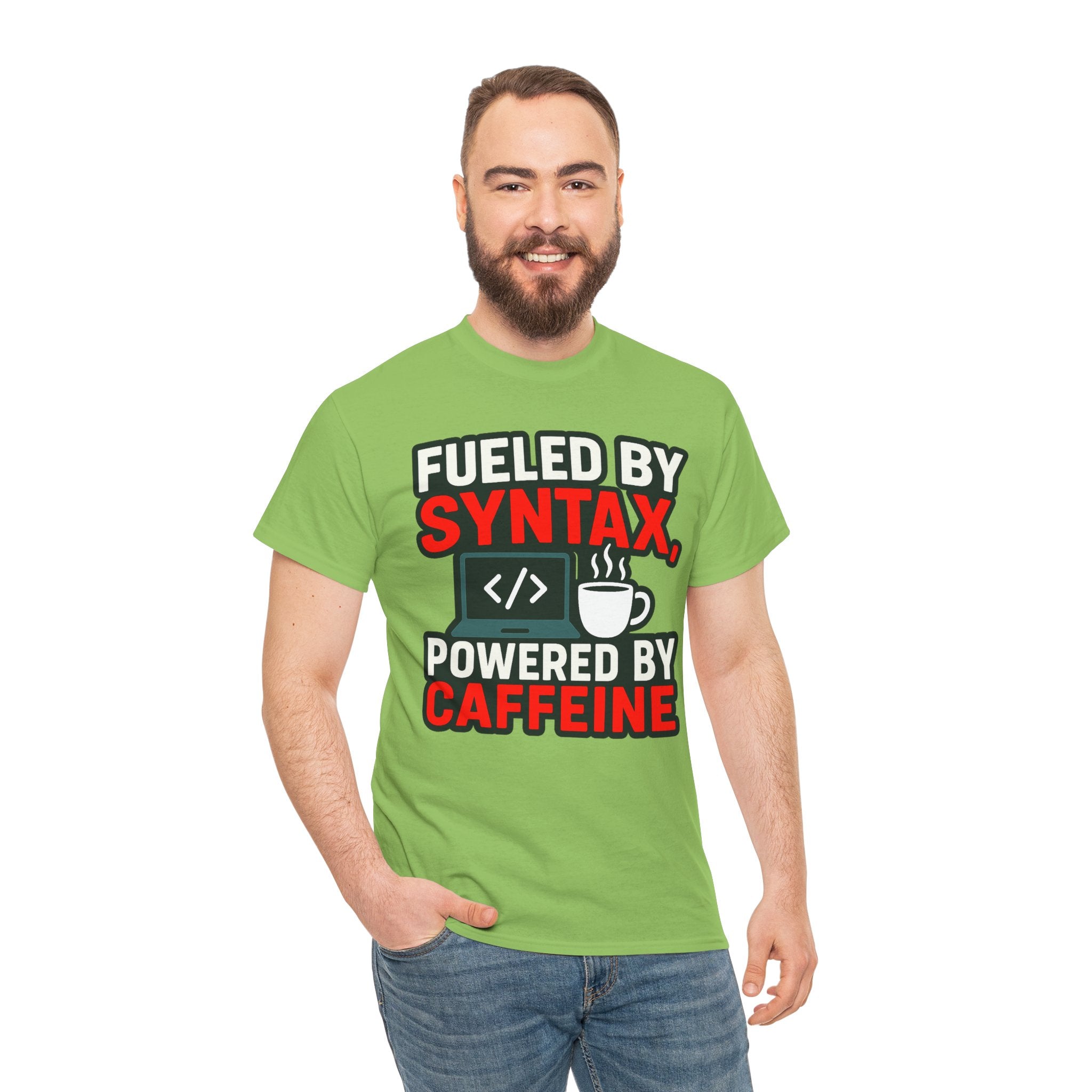 Fueled by Syntax, Powered by Caffeine Tee