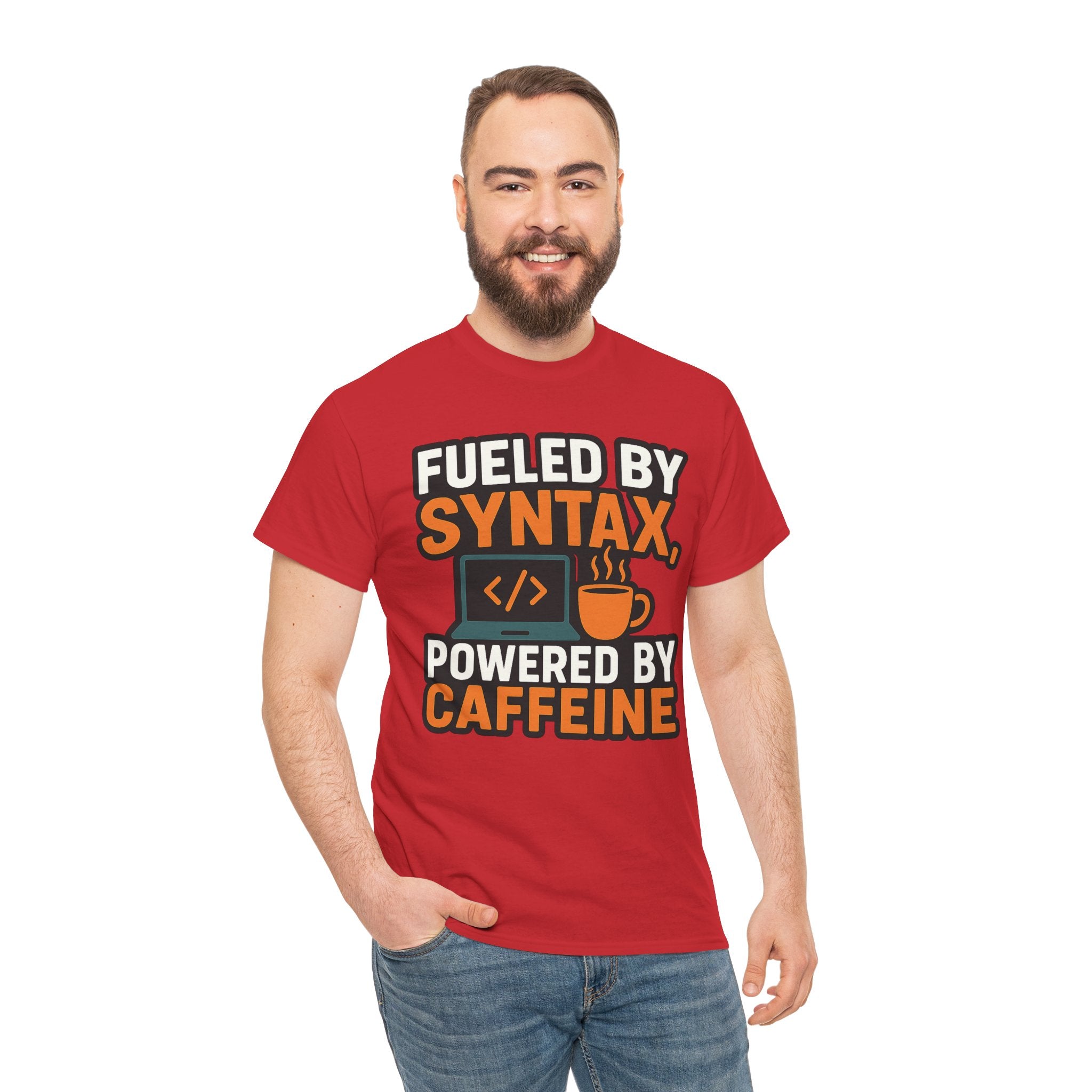 Fueled by Syntax, Powered by Caffeine Tee