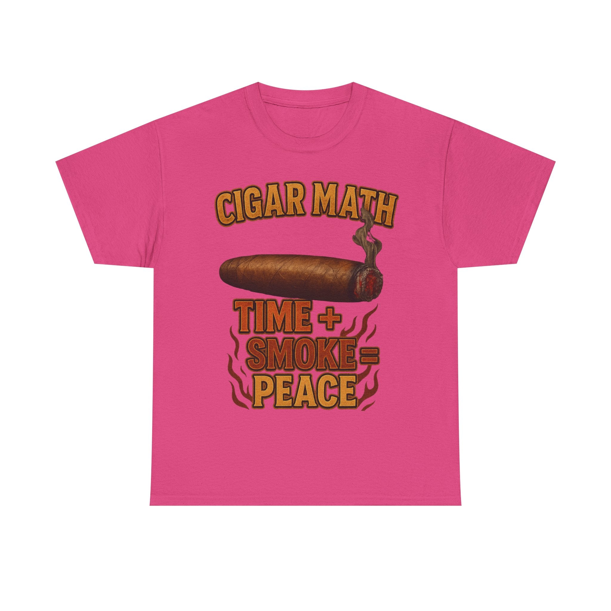 Cigar Math: Time + Smoke = Peace Tee